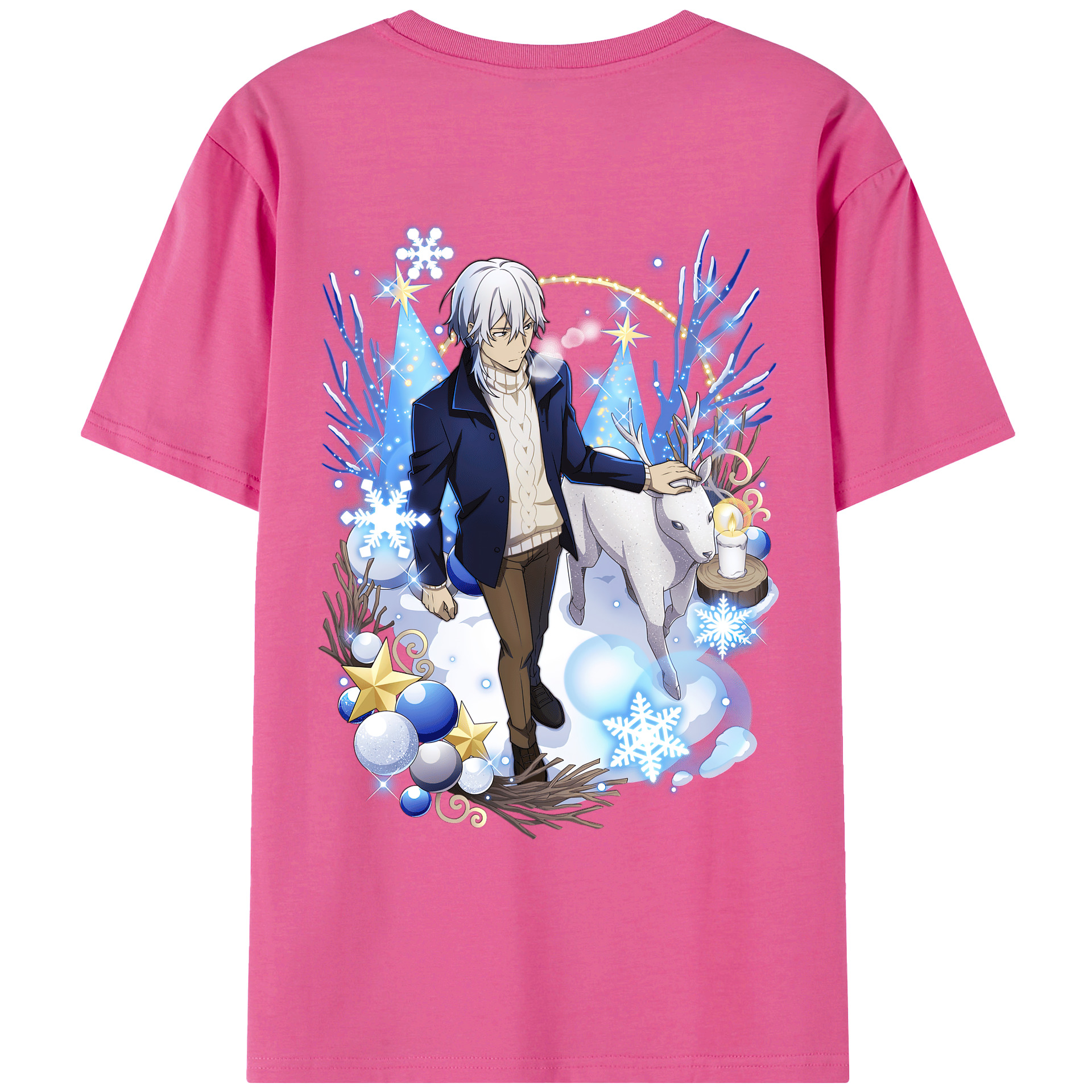 （画像用） 文豪ストレイドッグス Bungo Stray Dogs レディース半袖Tシャツ(バックプリント)
