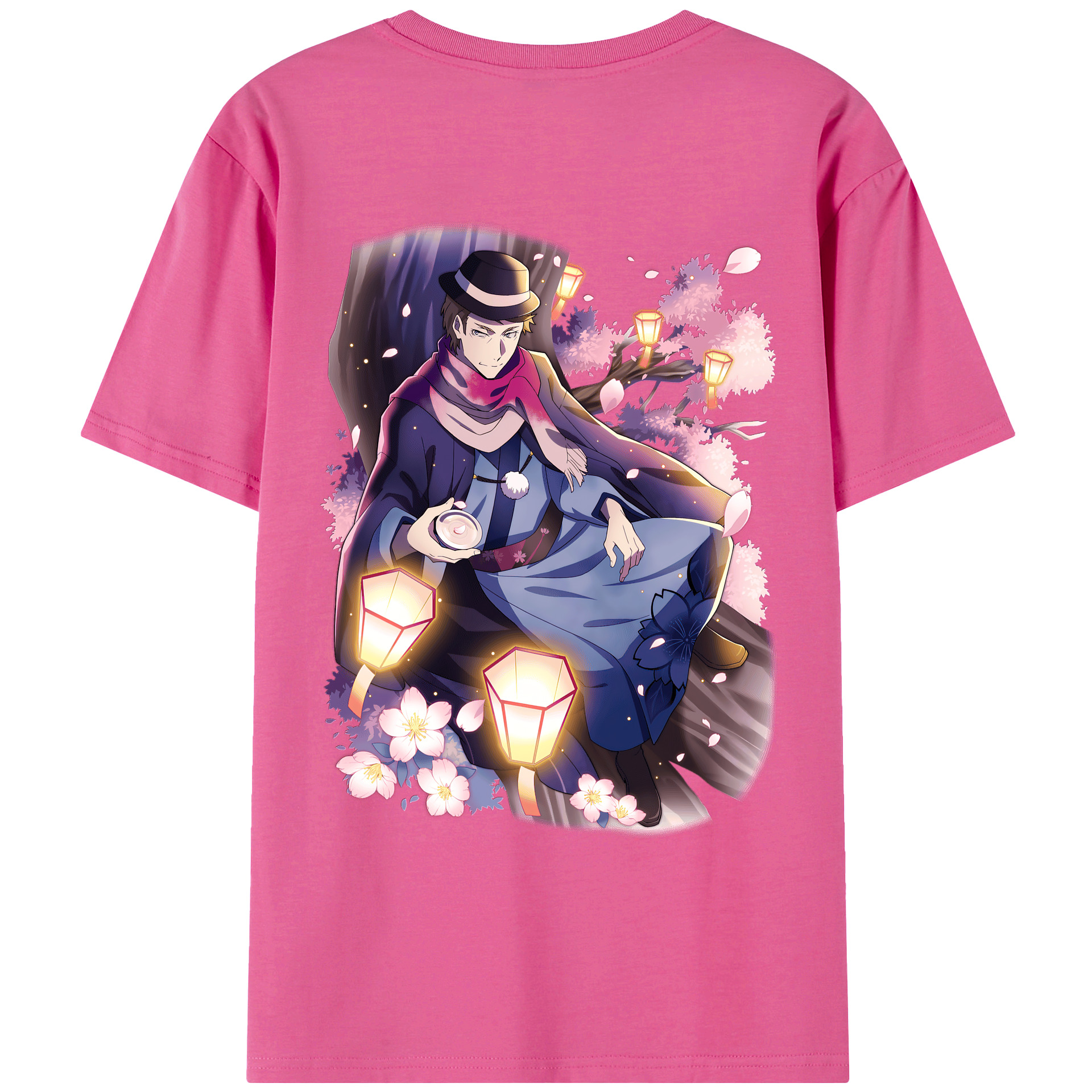 （画像用） 文豪ストレイドッグス Bungo Stray Dogs レディース半袖Tシャツ(バックプリント)