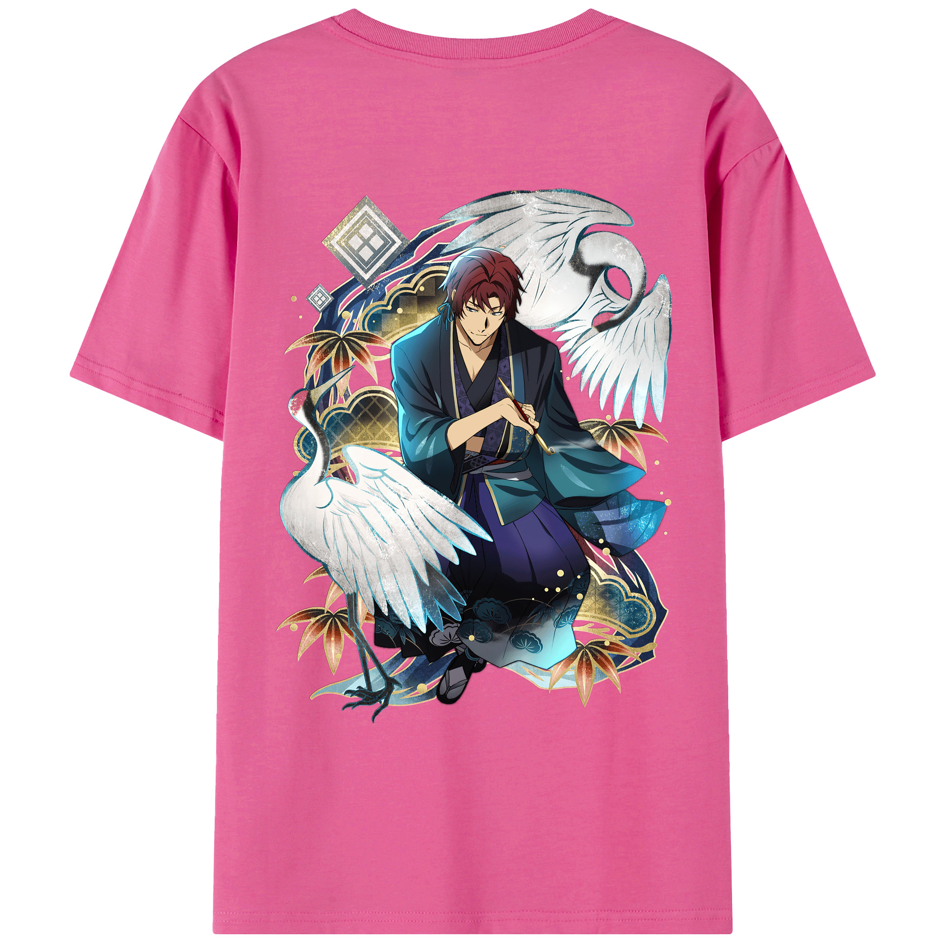 （画像用） 文豪ストレイドッグス Bungo Stray Dogs レディース半袖Tシャツ(バックプリント)