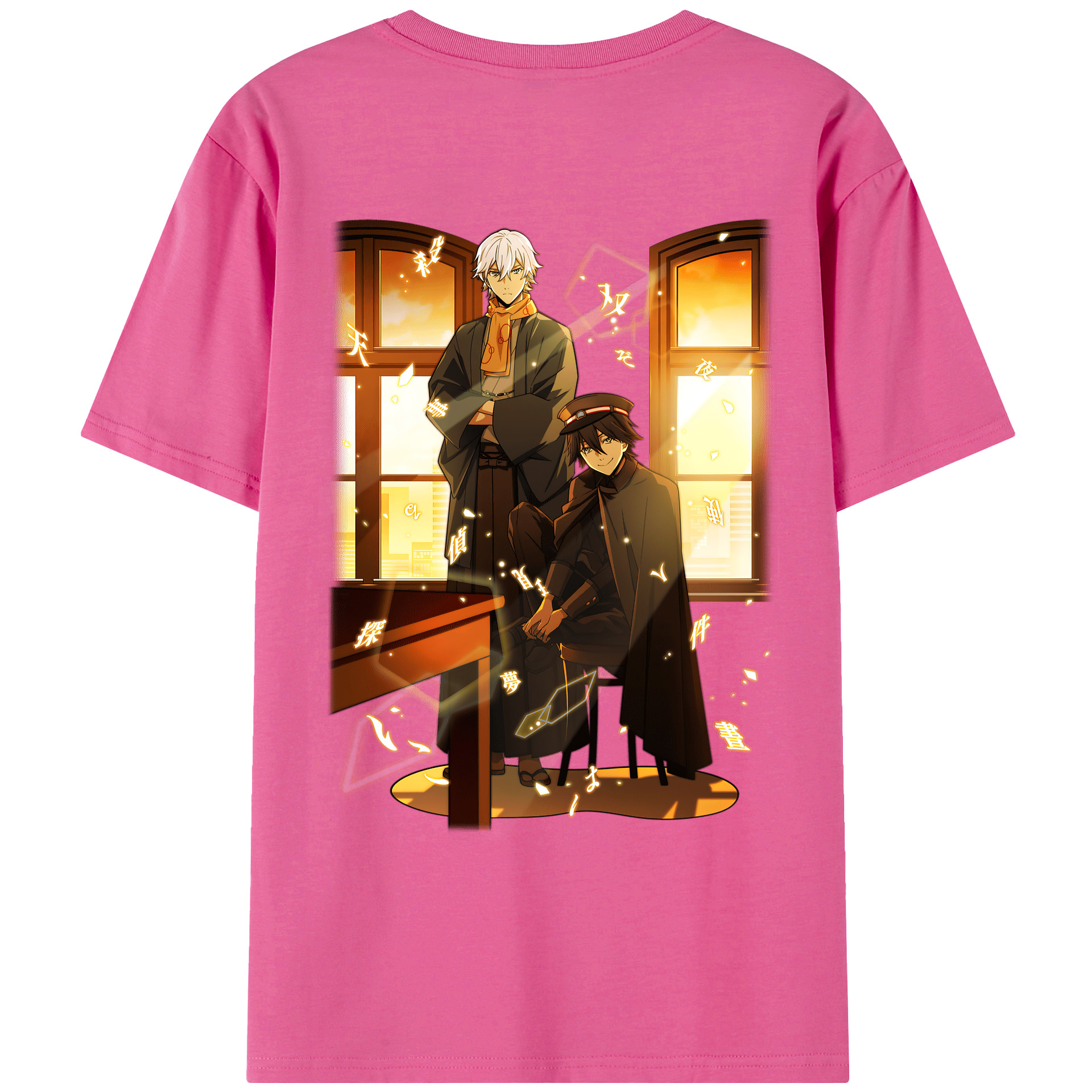 （画像用） 文豪ストレイドッグス Bungo Stray Dogs レディース半袖Tシャツ(バックプリント)