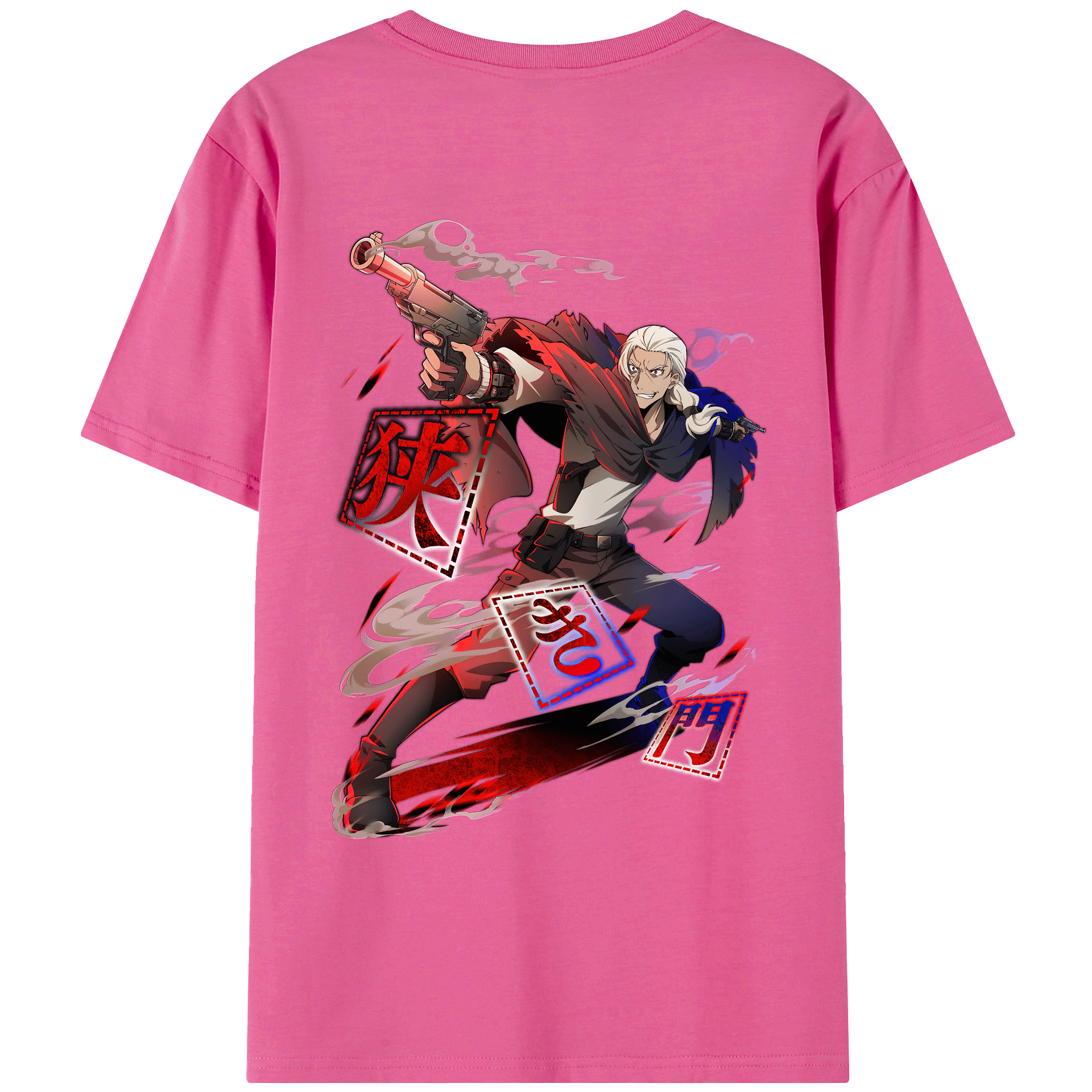 （画像用） 文豪ストレイドッグス Bungo Stray Dogs レディース半袖Tシャツ(バックプリント)