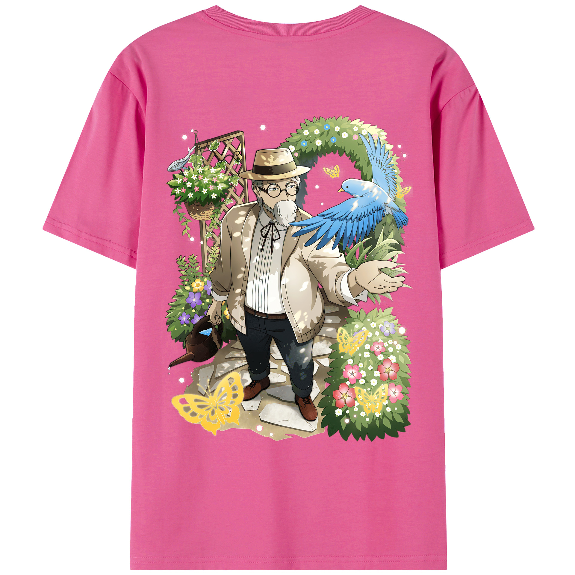 （画像用） 文豪ストレイドッグス Bungo Stray Dogs レディース半袖Tシャツ(バックプリント)