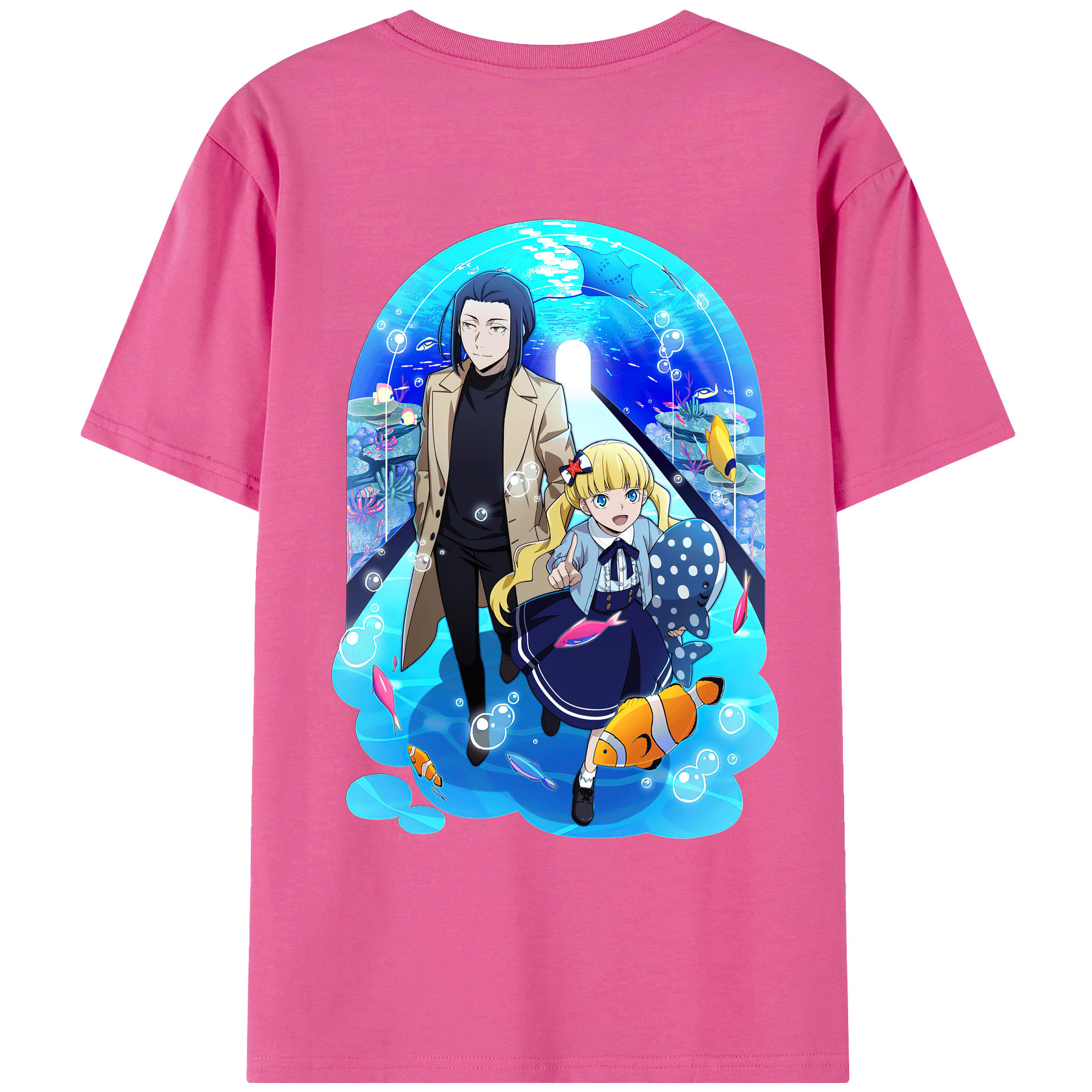 （画像用） 文豪ストレイドッグス Bungo Stray Dogs レディース半袖Tシャツ(バックプリント)