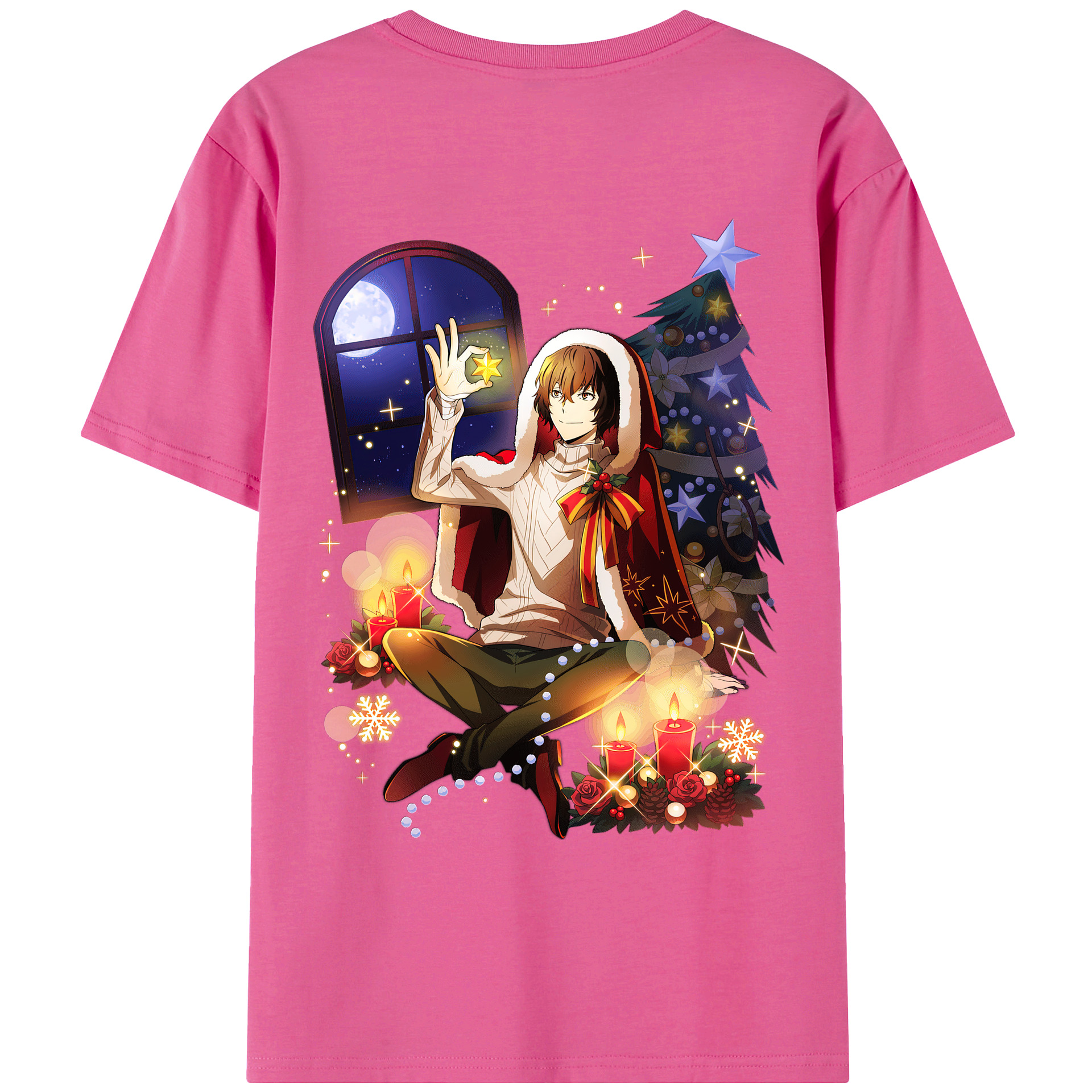 （画像用） 文豪ストレイドッグス Bungo Stray Dogs レディース半袖Tシャツ(バックプリント)