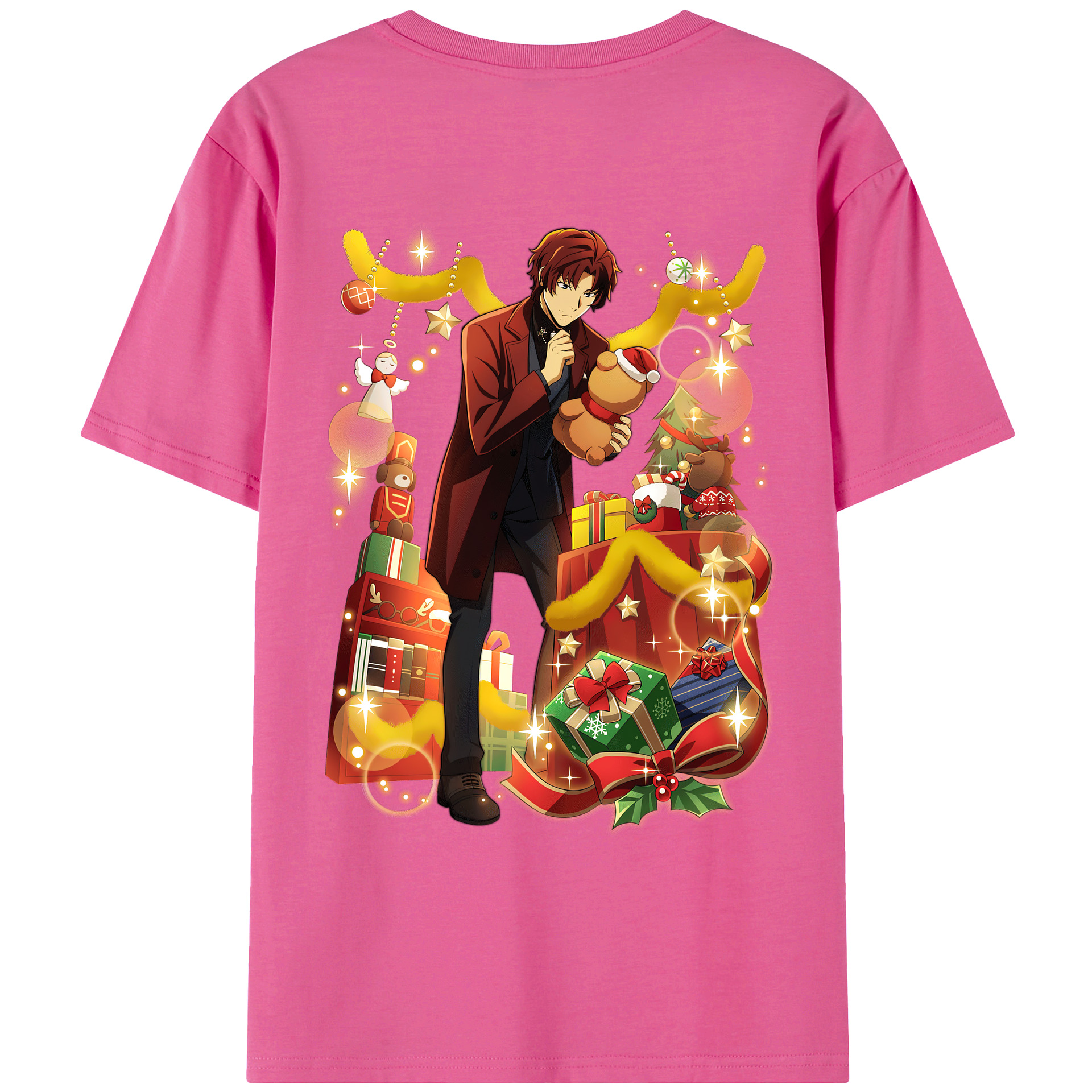 （画像用） 文豪ストレイドッグス Bungo Stray Dogs レディース半袖Tシャツ(バックプリント)