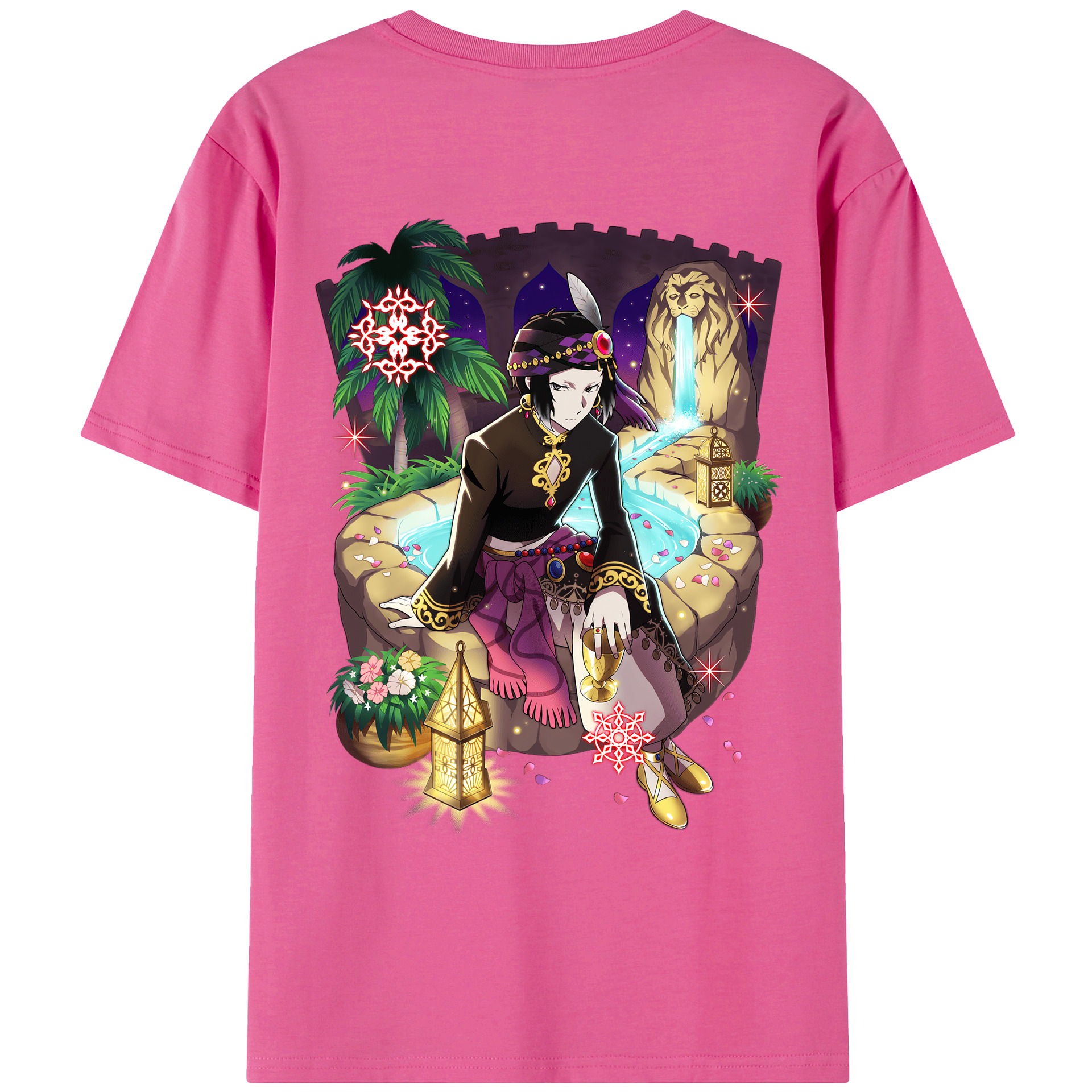 （画像用） 文豪ストレイドッグス Bungo Stray Dogs レディース半袖Tシャツ(バックプリント)
