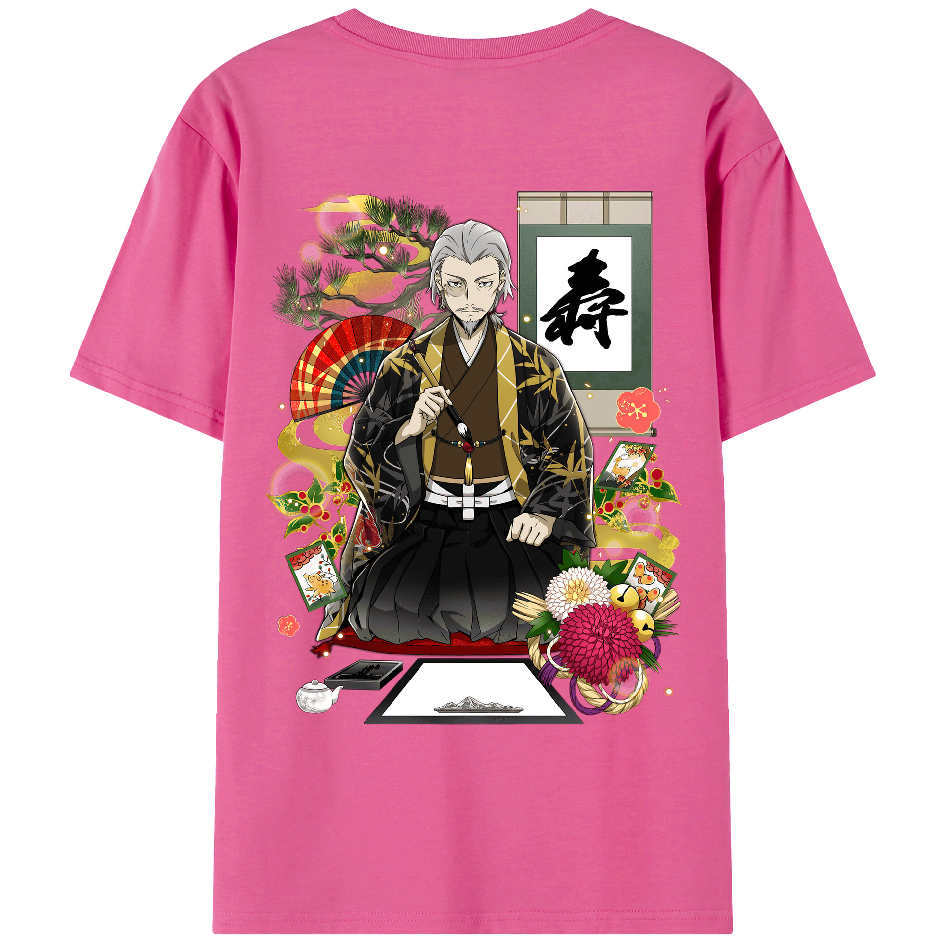 （画像用） 文豪ストレイドッグス Bungo Stray Dogs レディース半袖Tシャツ(バックプリント)