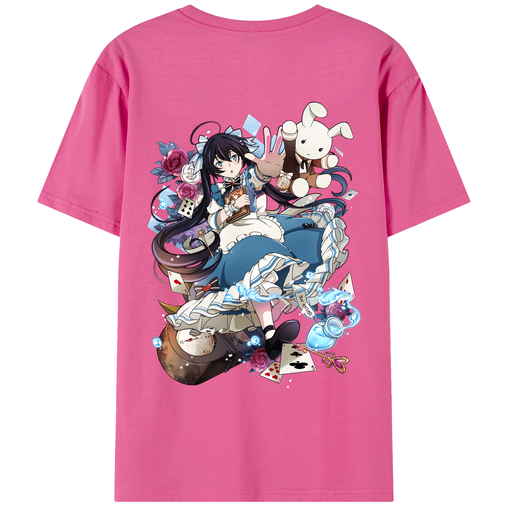 （画像用） 文豪ストレイドッグス Bungo Stray Dogs レディース半袖Tシャツ(バックプリント)