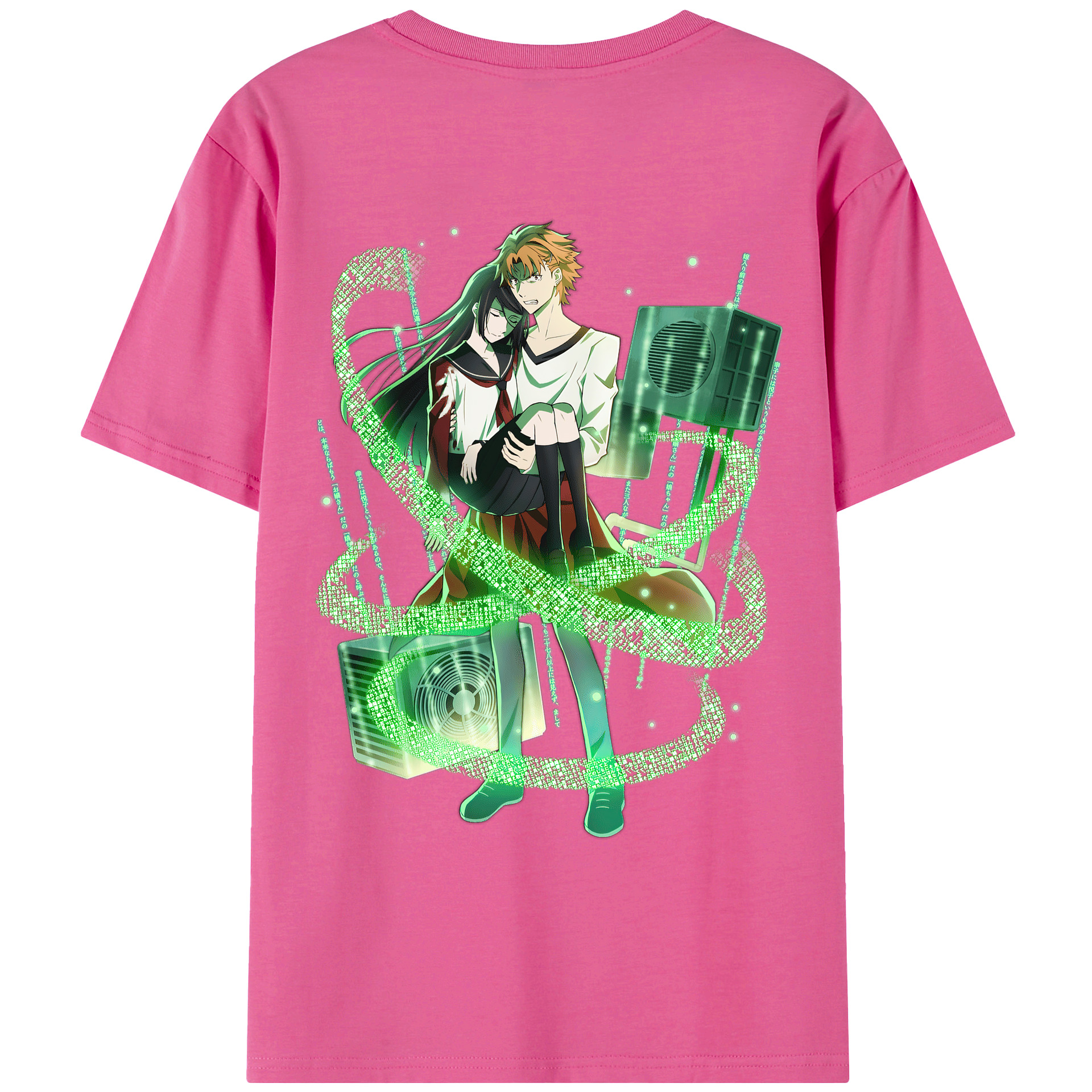 （画像用） 文豪ストレイドッグス Bungo Stray Dogs レディース半袖Tシャツ(バックプリント)