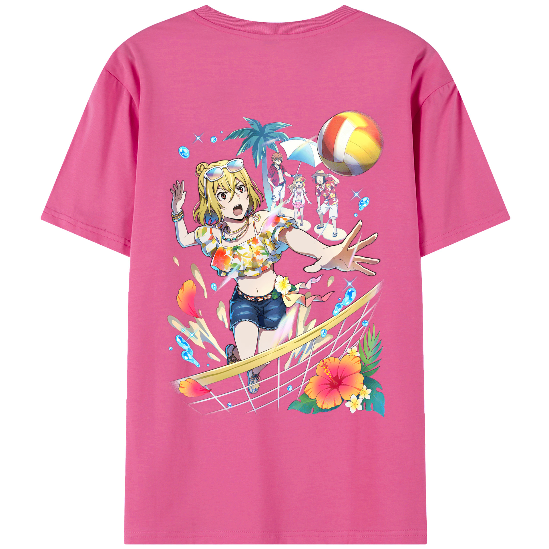 （画像用） 文豪ストレイドッグス Bungo Stray Dogs レディース半袖Tシャツ(バックプリント)