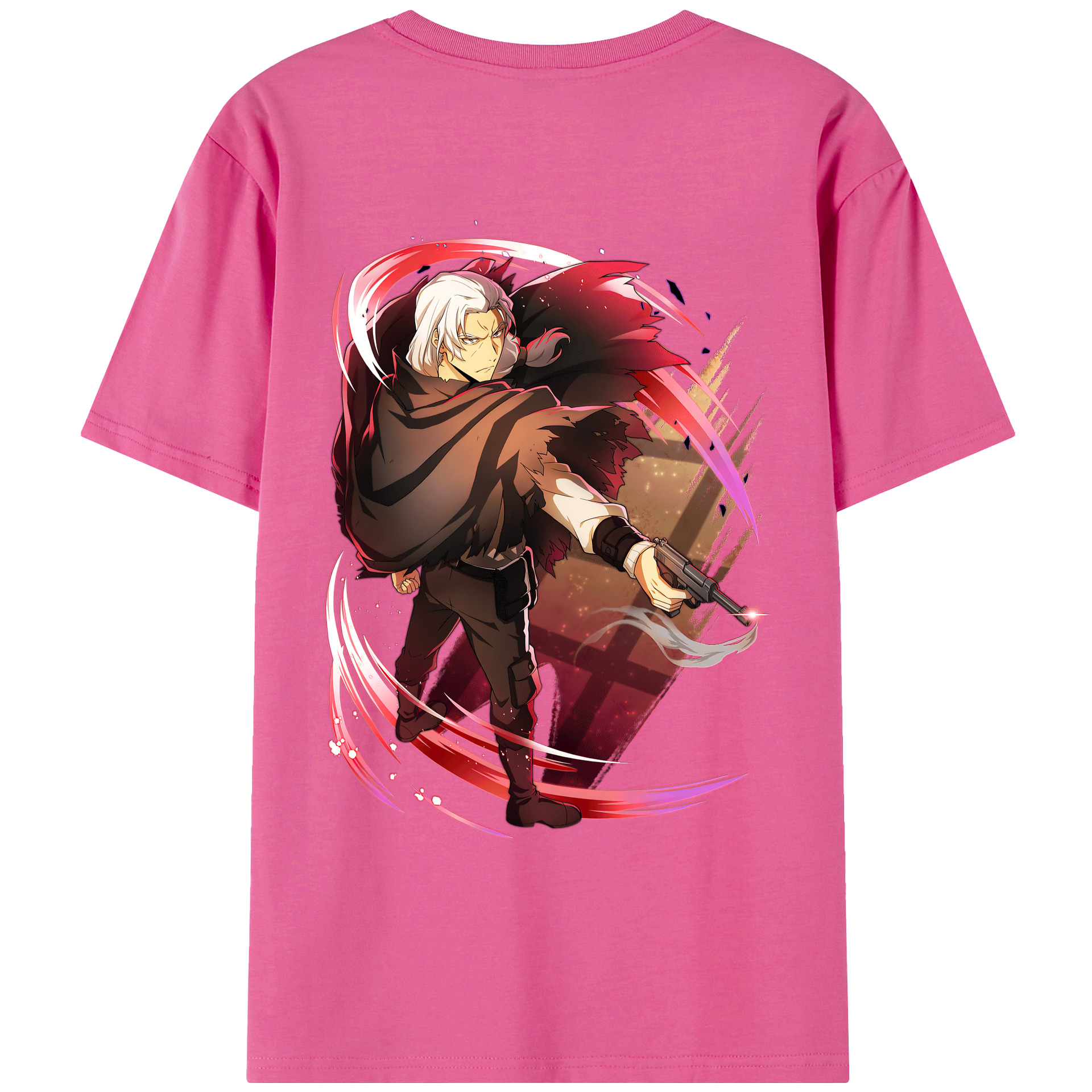 （画像用） 文豪ストレイドッグス Bungo Stray Dogs レディース半袖Tシャツ(バックプリント)