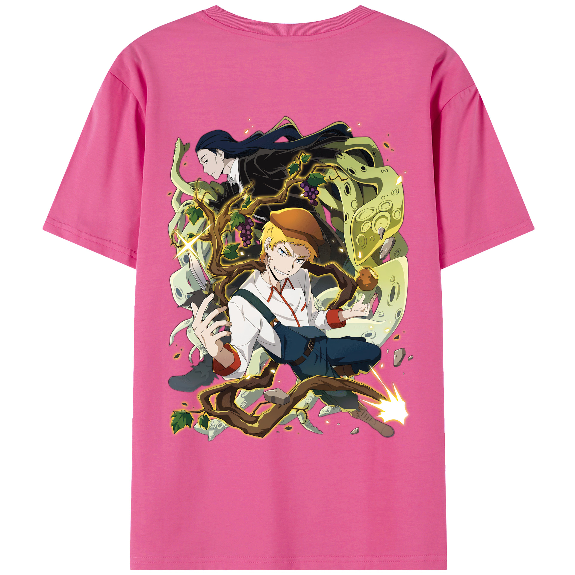 （画像用） 文豪ストレイドッグス Bungo Stray Dogs レディース半袖Tシャツ(バックプリント)