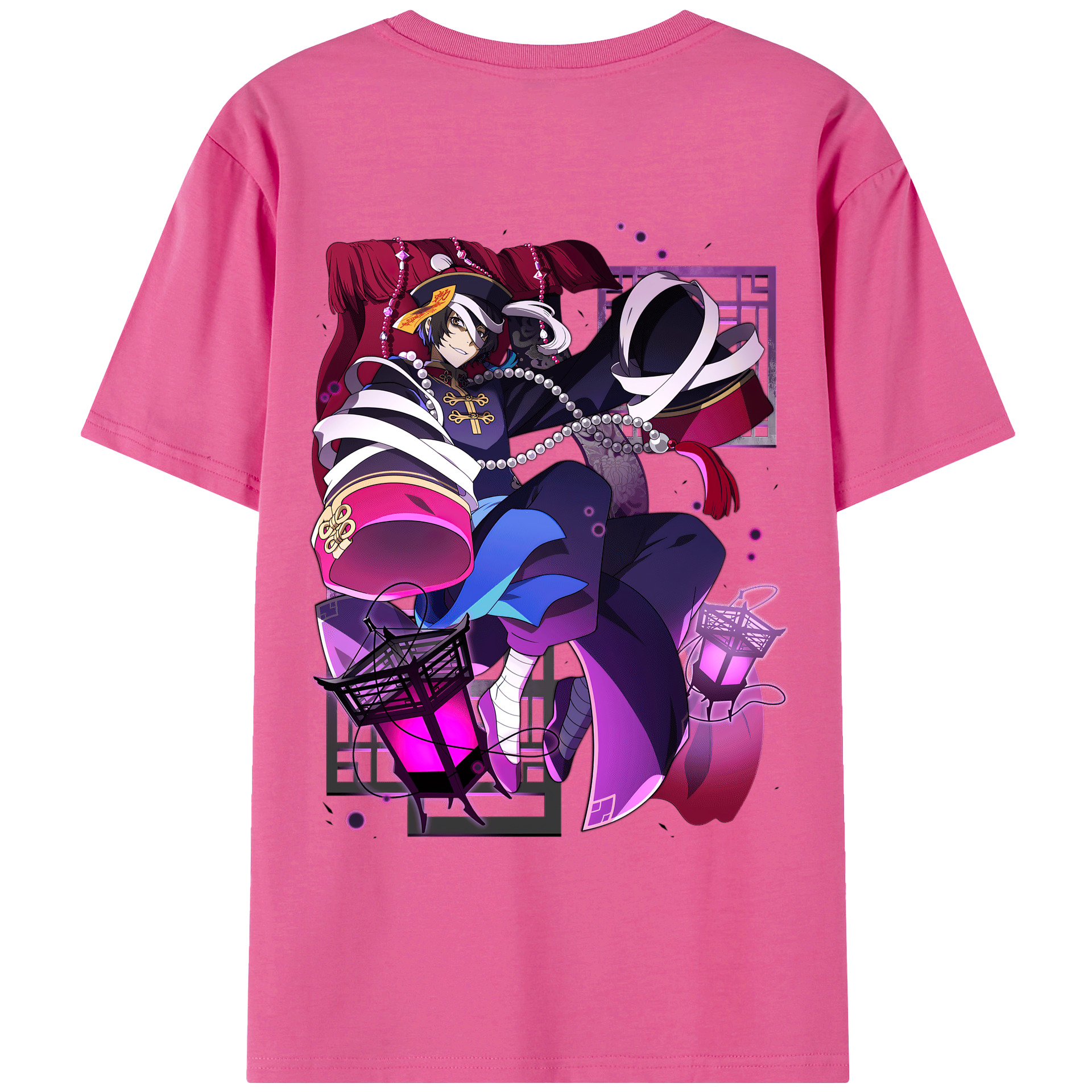 （画像用） 文豪ストレイドッグス Bungo Stray Dogs レディース半袖Tシャツ(バックプリント)