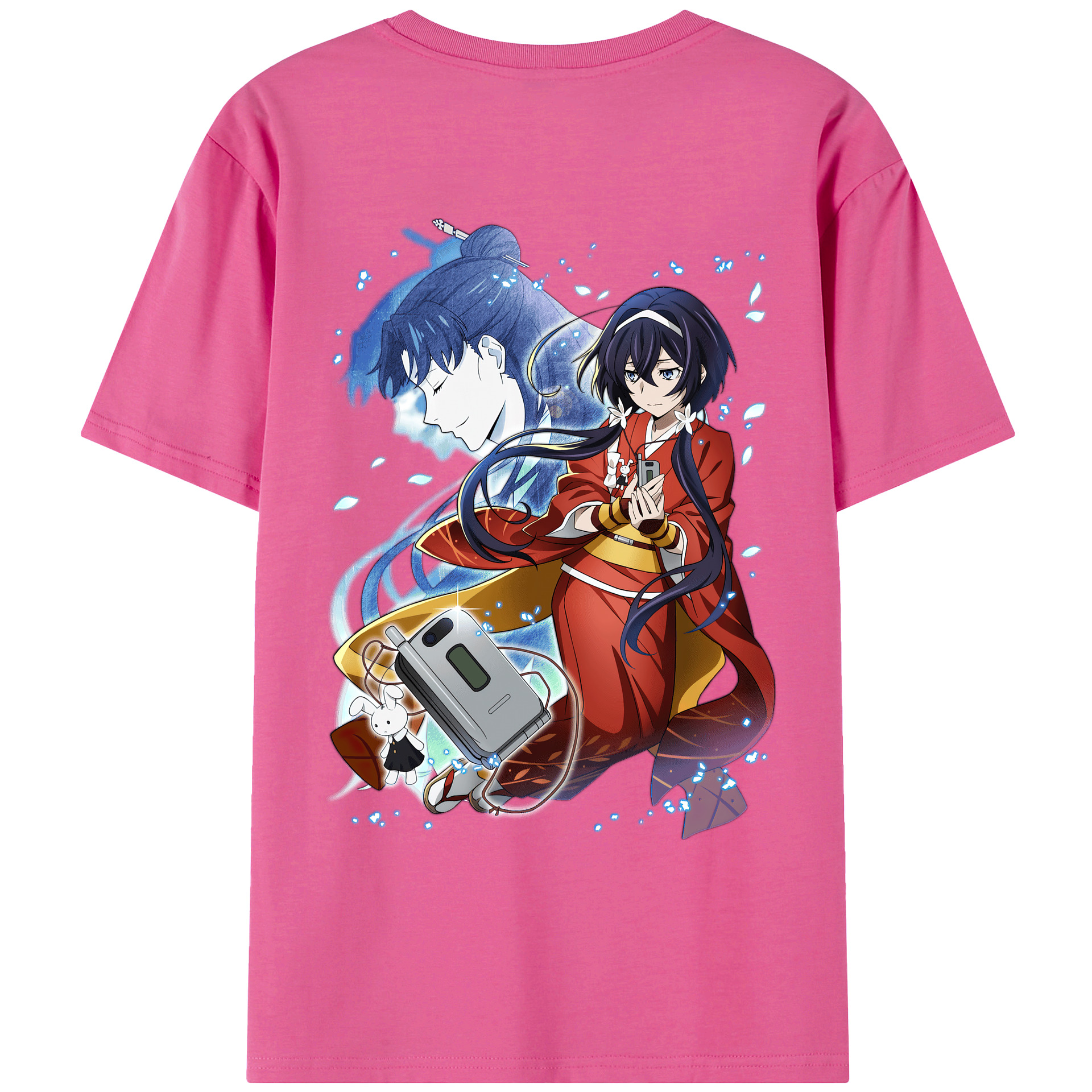 （画像用） 文豪ストレイドッグス Bungo Stray Dogs レディース半袖Tシャツ(バックプリント)