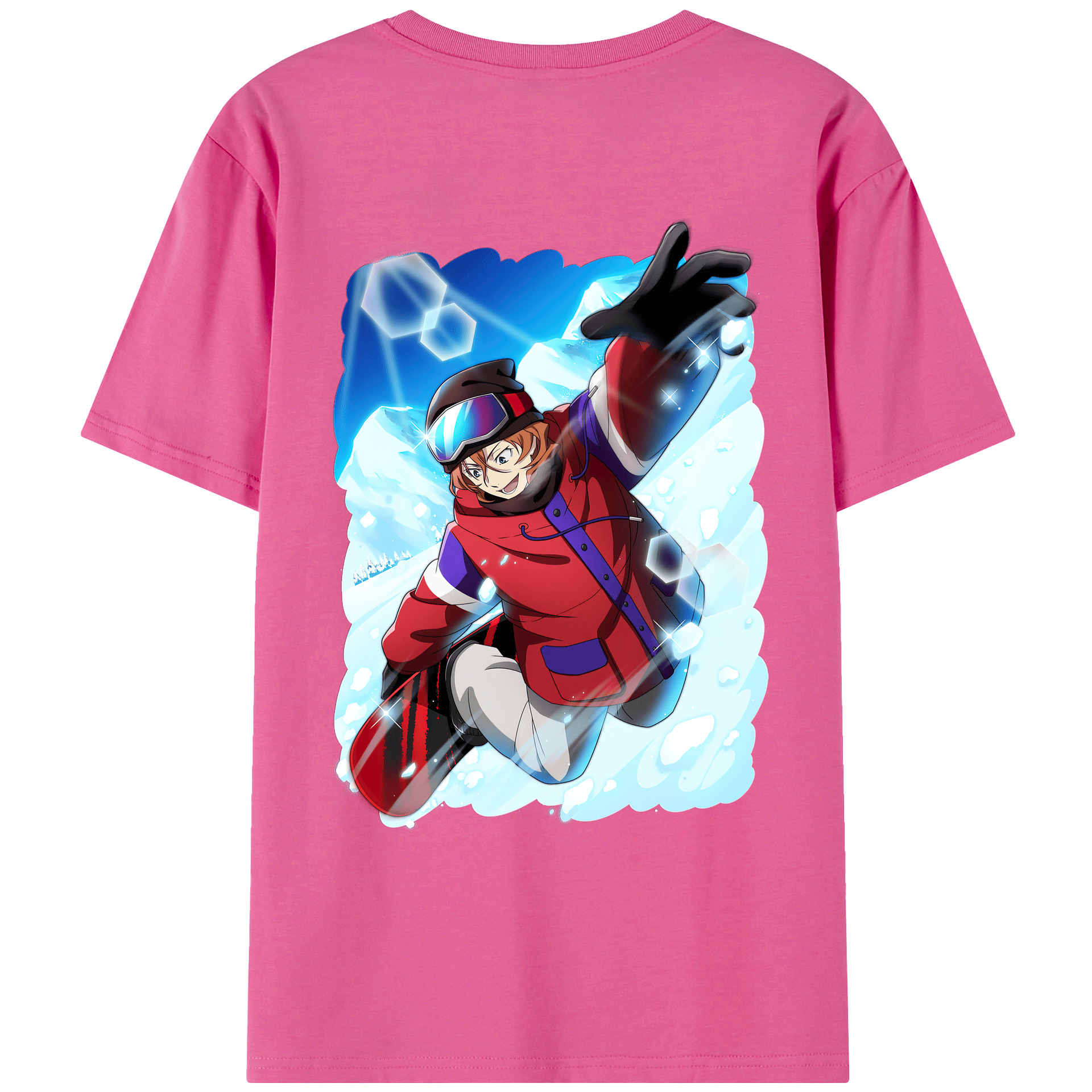（画像用） 文豪ストレイドッグス Bungo Stray Dogs レディース半袖Tシャツ(バックプリント)