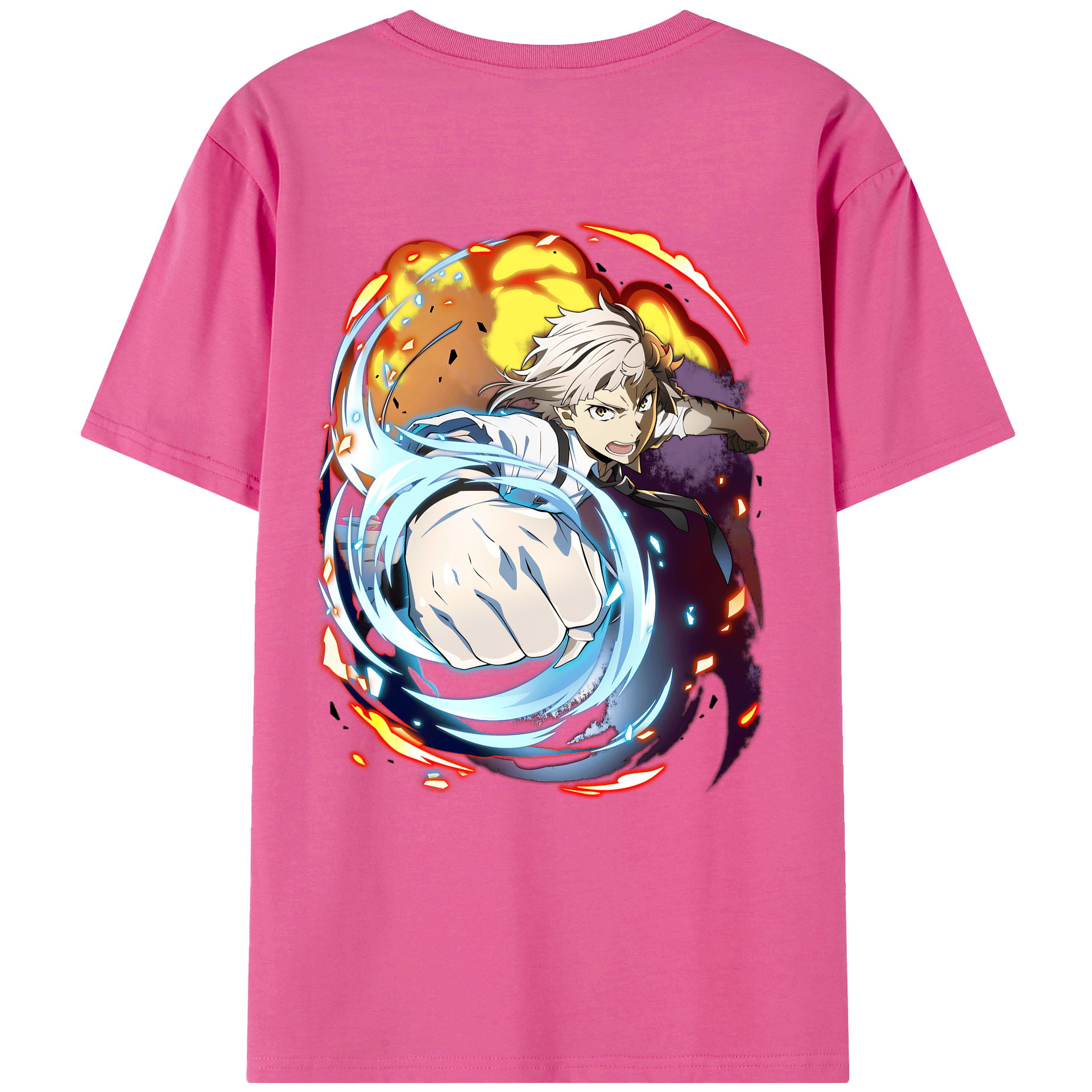 （画像用） 文豪ストレイドッグス Bungo Stray Dogs レディース半袖Tシャツ(バックプリント)