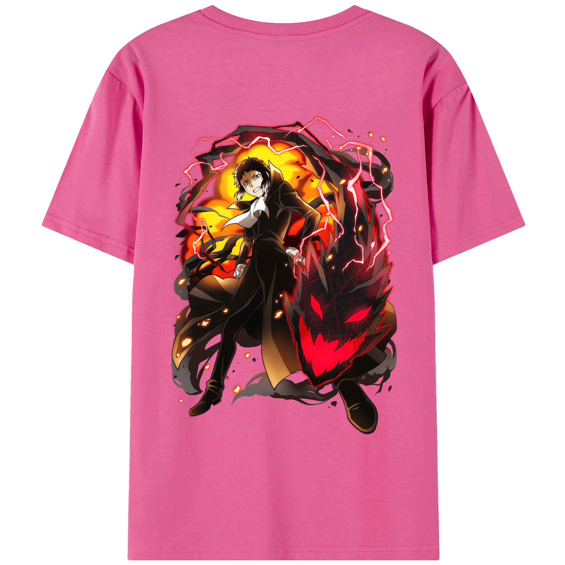 （画像用） 文豪ストレイドッグス Bungo Stray Dogs レディース半袖Tシャツ(バックプリント)