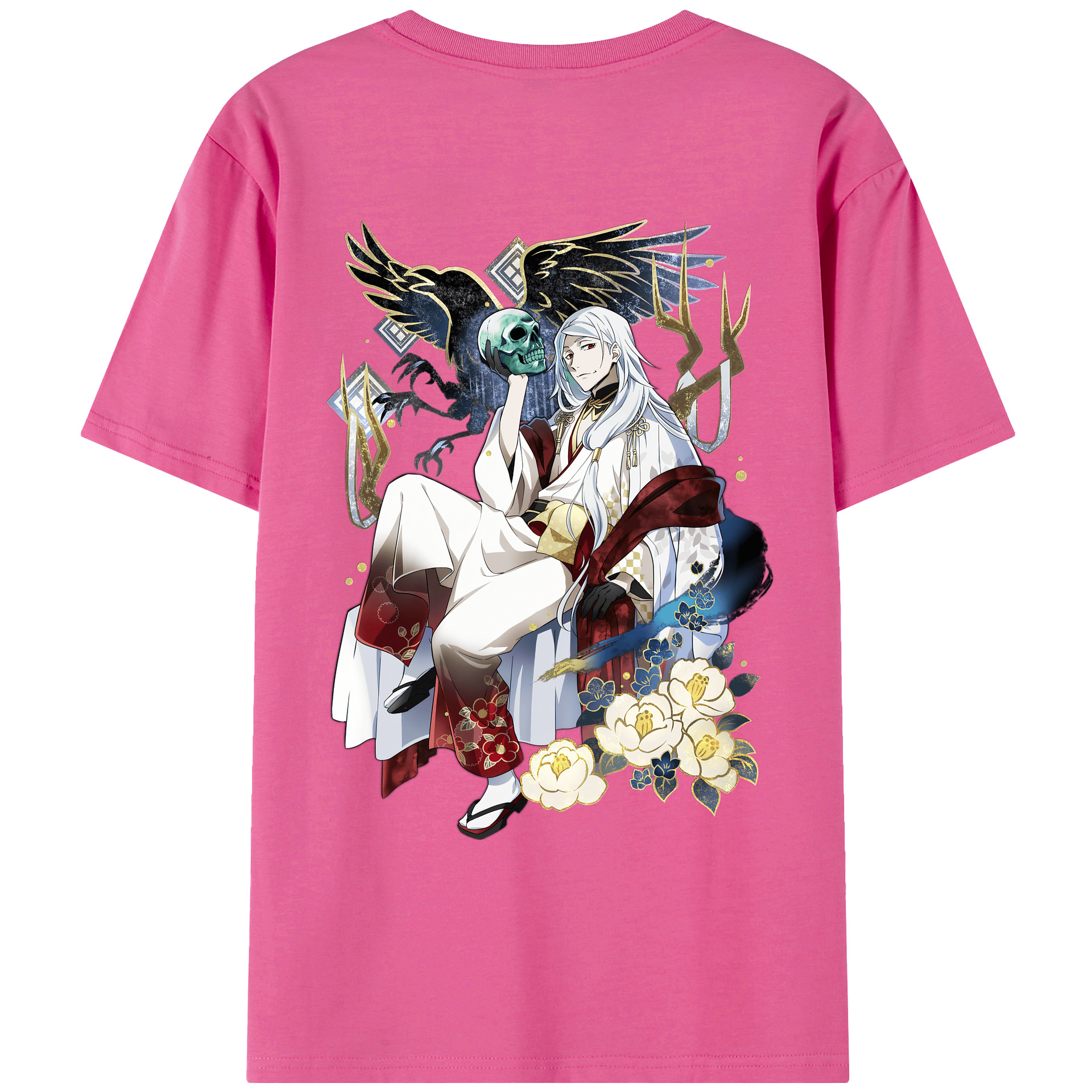 （画像用） 文豪ストレイドッグス Bungo Stray Dogs レディース半袖Tシャツ(バックプリント)