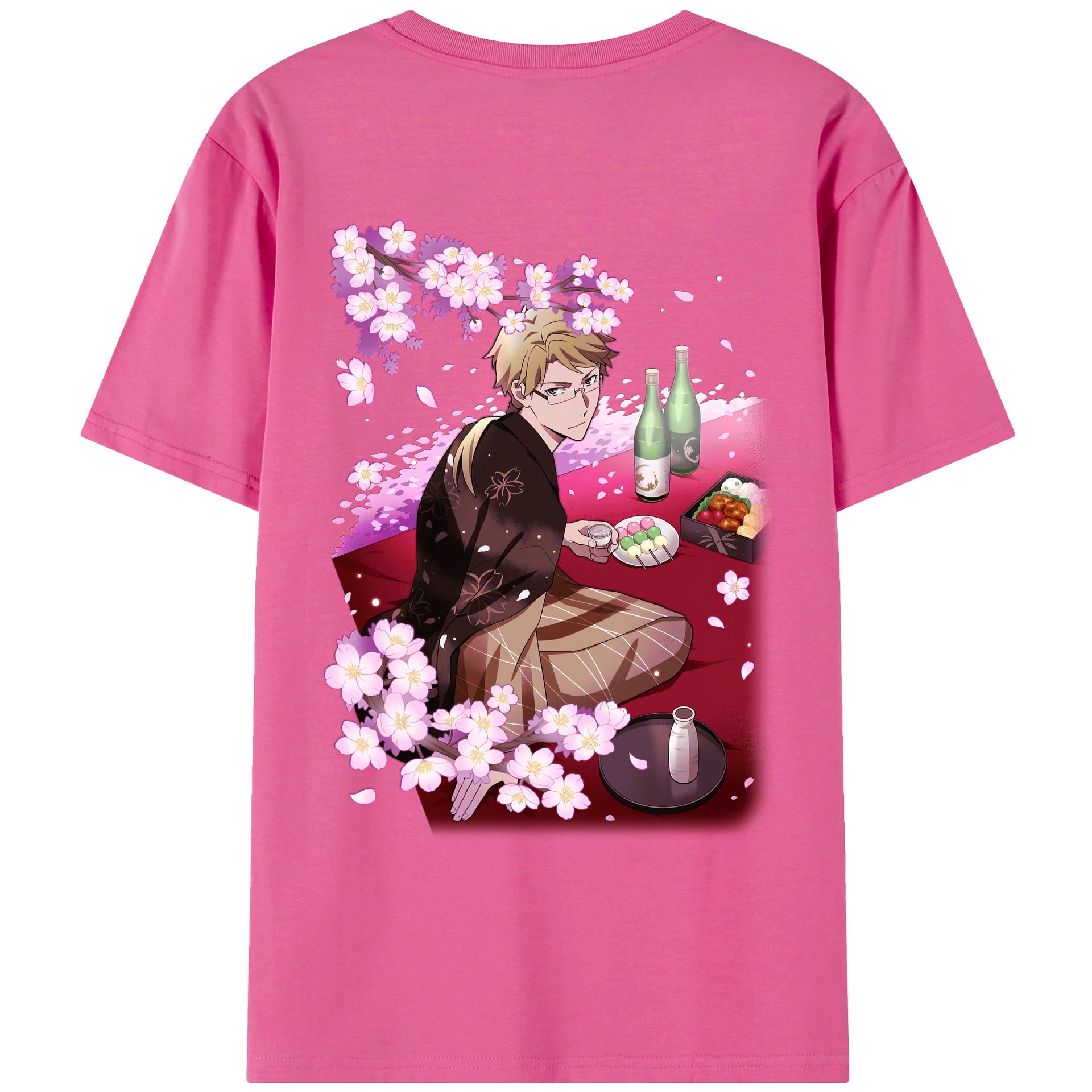 （画像用） 文豪ストレイドッグス Bungo Stray Dogs レディース半袖Tシャツ(バックプリント)