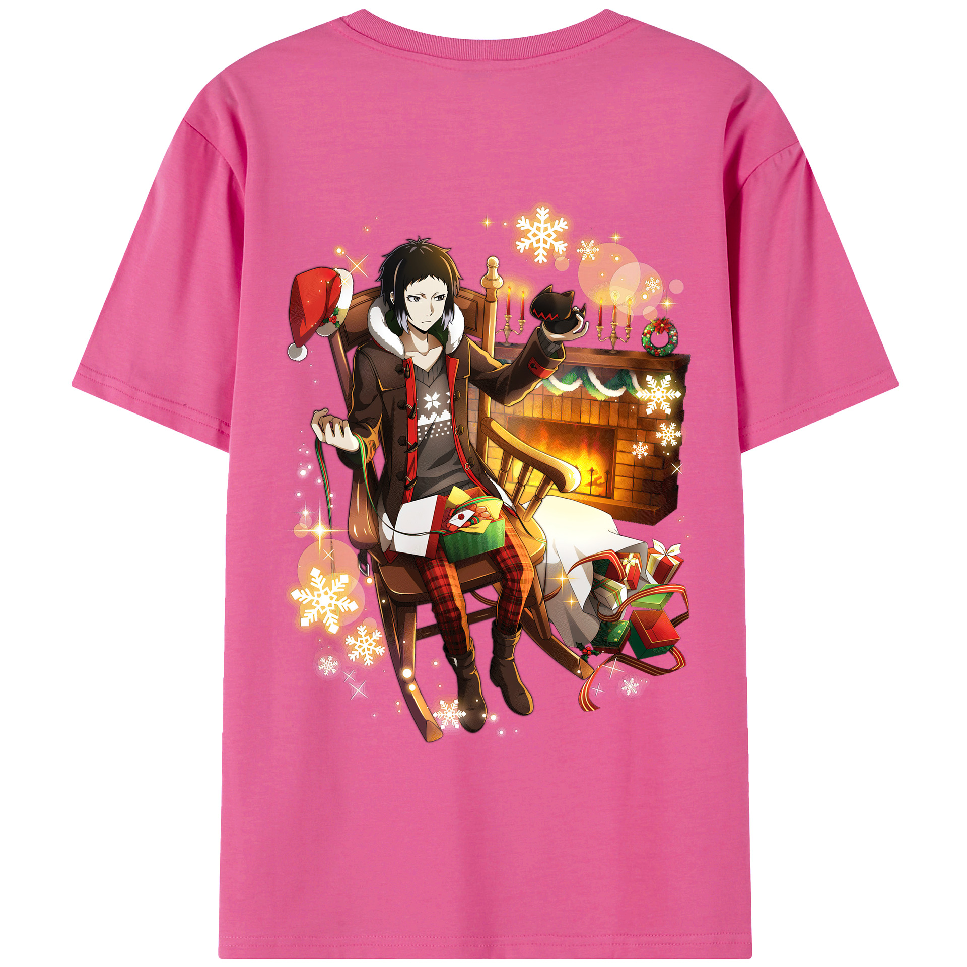 （画像用） 文豪ストレイドッグス Bungo Stray Dogs レディース半袖Tシャツ(バックプリント)