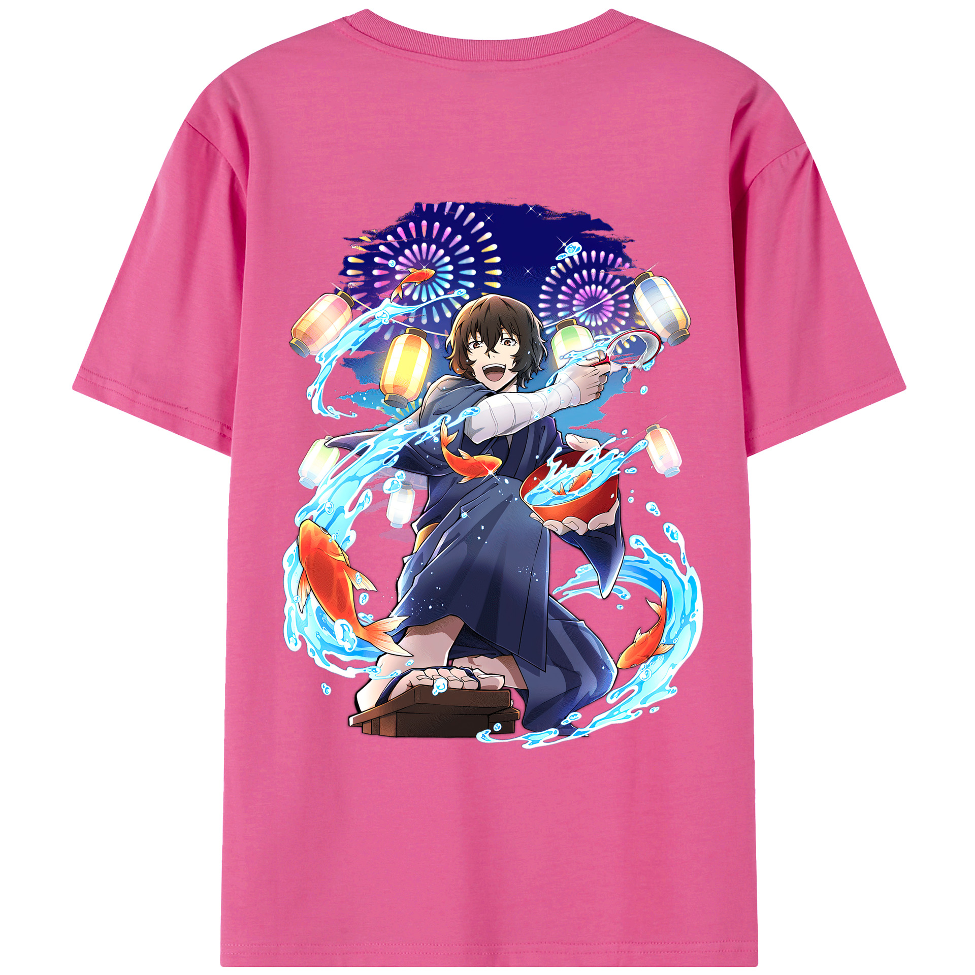 （画像用） 文豪ストレイドッグス Bungo Stray Dogs レディース半袖Tシャツ(バックプリント)