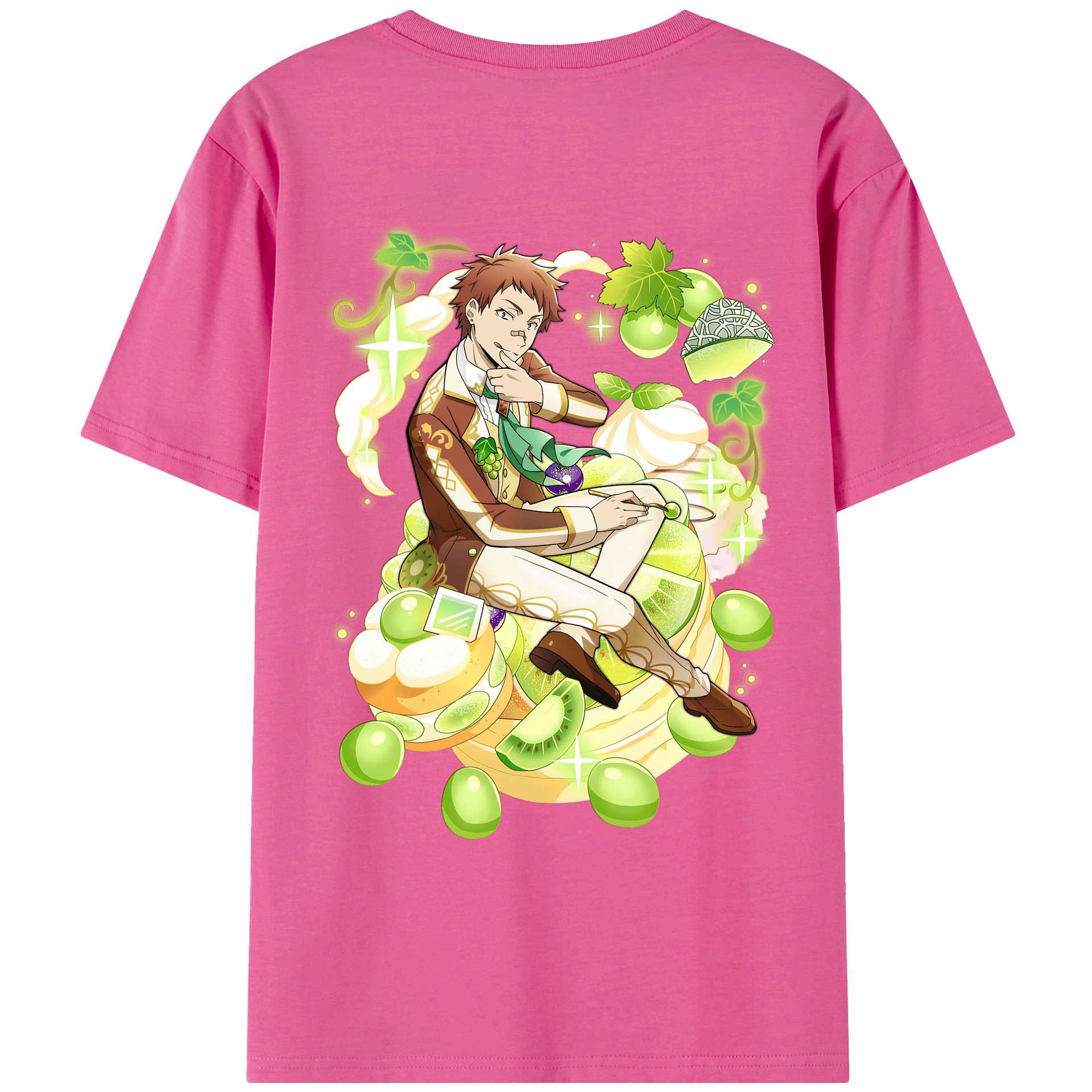 （画像用） 文豪ストレイドッグス Bungo Stray Dogs レディース半袖Tシャツ(バックプリント)