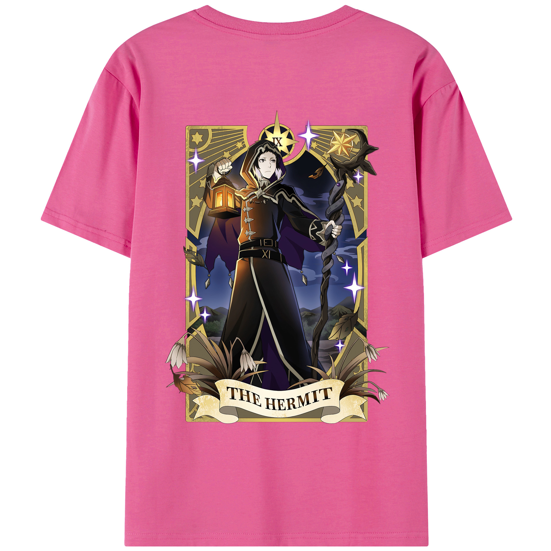 （画像用） 文豪ストレイドッグス Bungo Stray Dogs レディース半袖Tシャツ(バックプリント)
