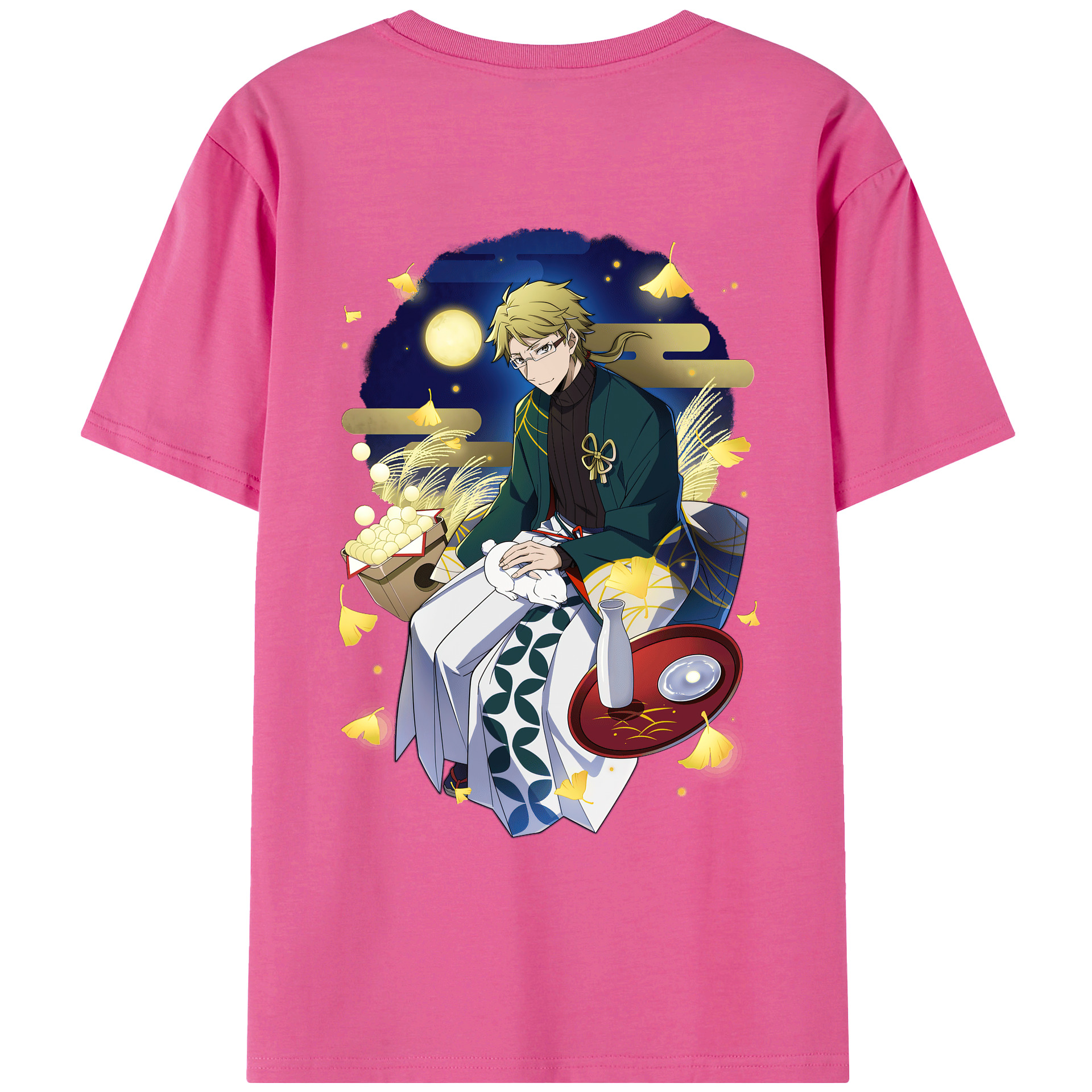 （画像用） 文豪ストレイドッグス Bungo Stray Dogs レディース半袖Tシャツ(バックプリント)