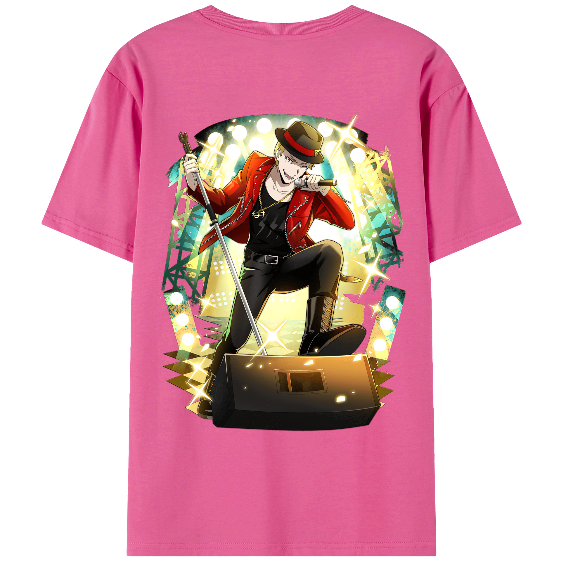 （画像用） 文豪ストレイドッグス Bungo Stray Dogs レディース半袖Tシャツ(バックプリント)