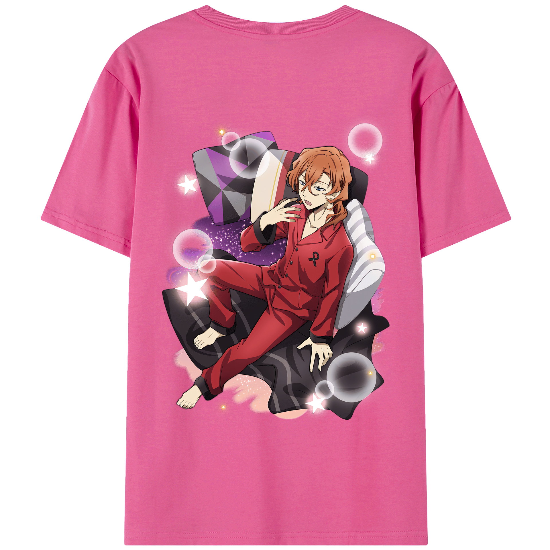 （画像用） 文豪ストレイドッグス Bungo Stray Dogs レディース半袖Tシャツ(バックプリント)