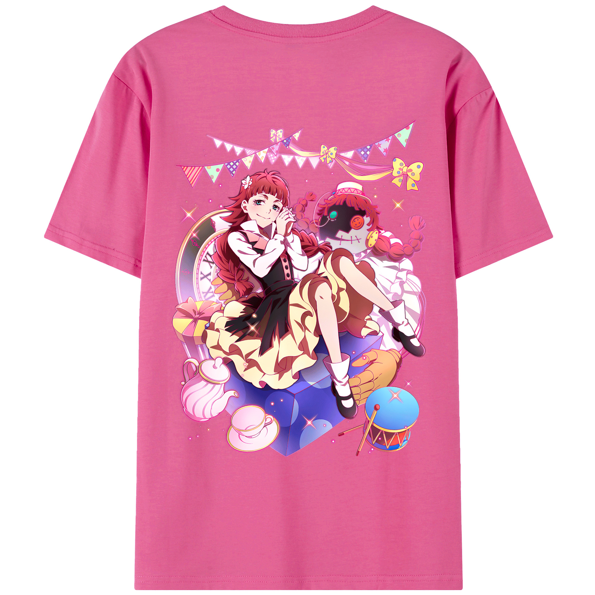 （画像用） 文豪ストレイドッグス Bungo Stray Dogs レディース半袖Tシャツ(バックプリント)