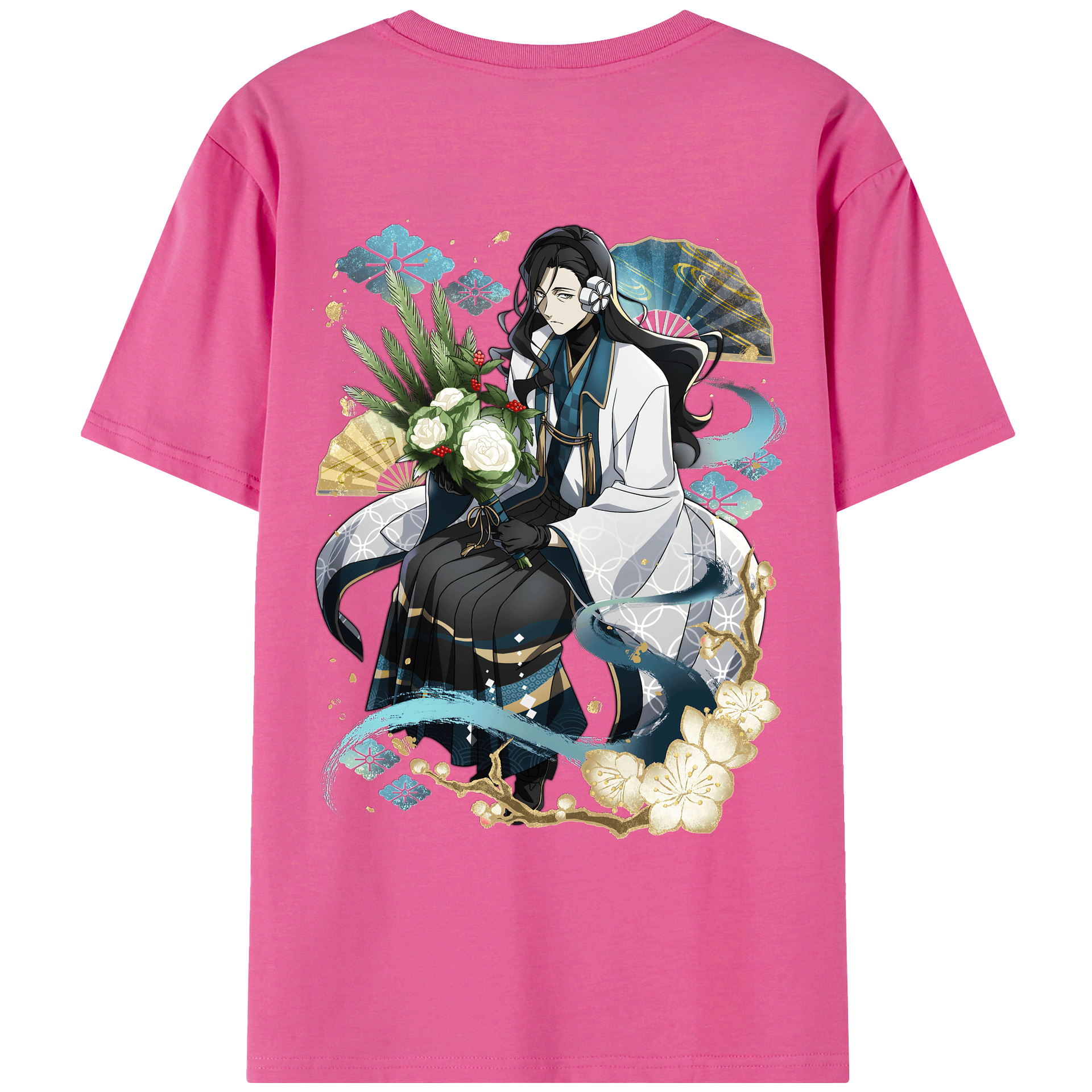 （画像用） 文豪ストレイドッグス Bungo Stray Dogs レディース半袖Tシャツ(バックプリント)