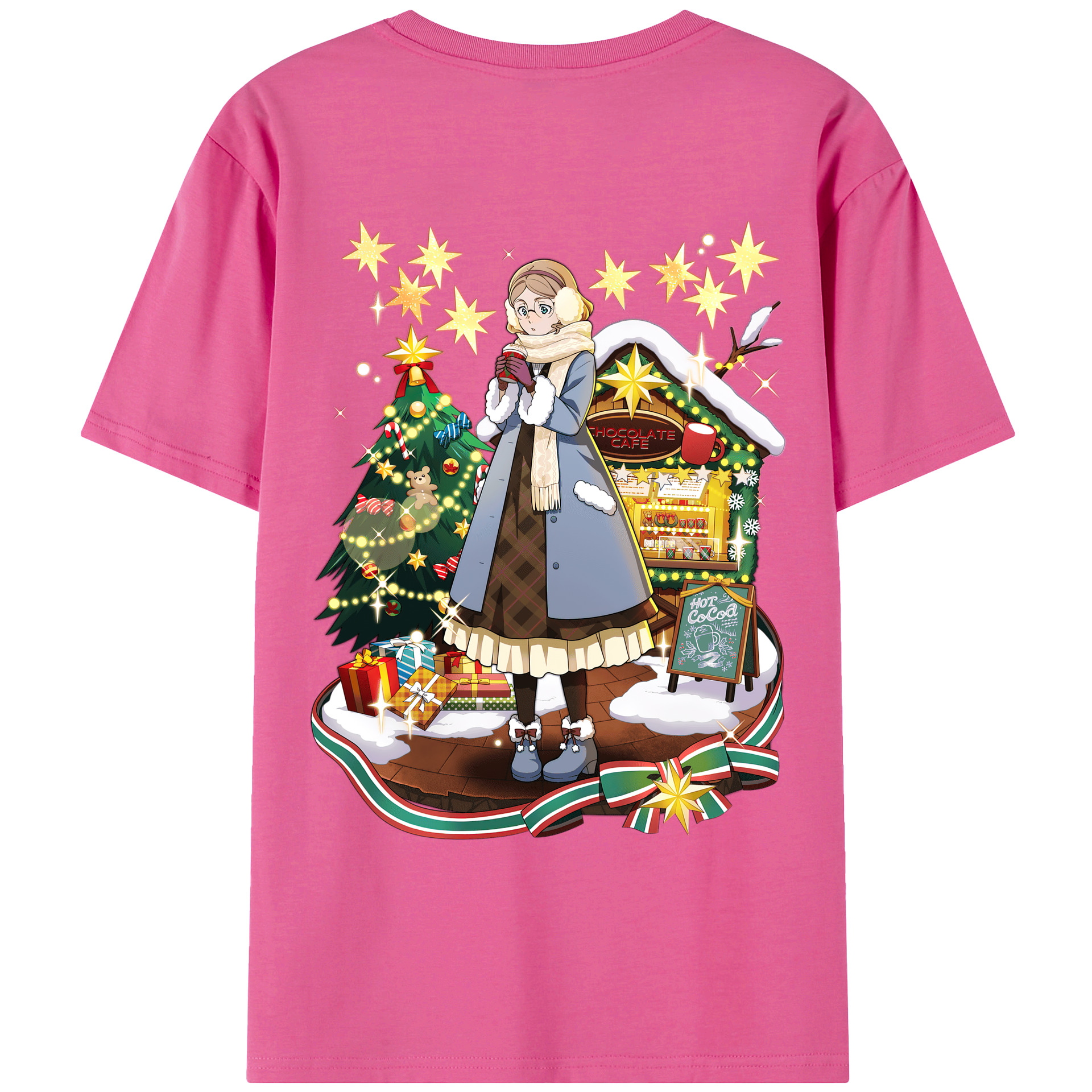 （画像用） 文豪ストレイドッグス Bungo Stray Dogs レディース半袖Tシャツ(バックプリント)