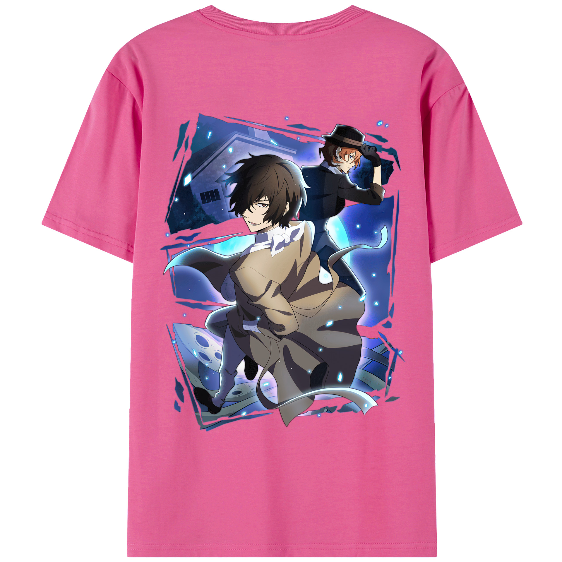 （画像用） 文豪ストレイドッグス Bungo Stray Dogs レディース半袖Tシャツ(バックプリント)