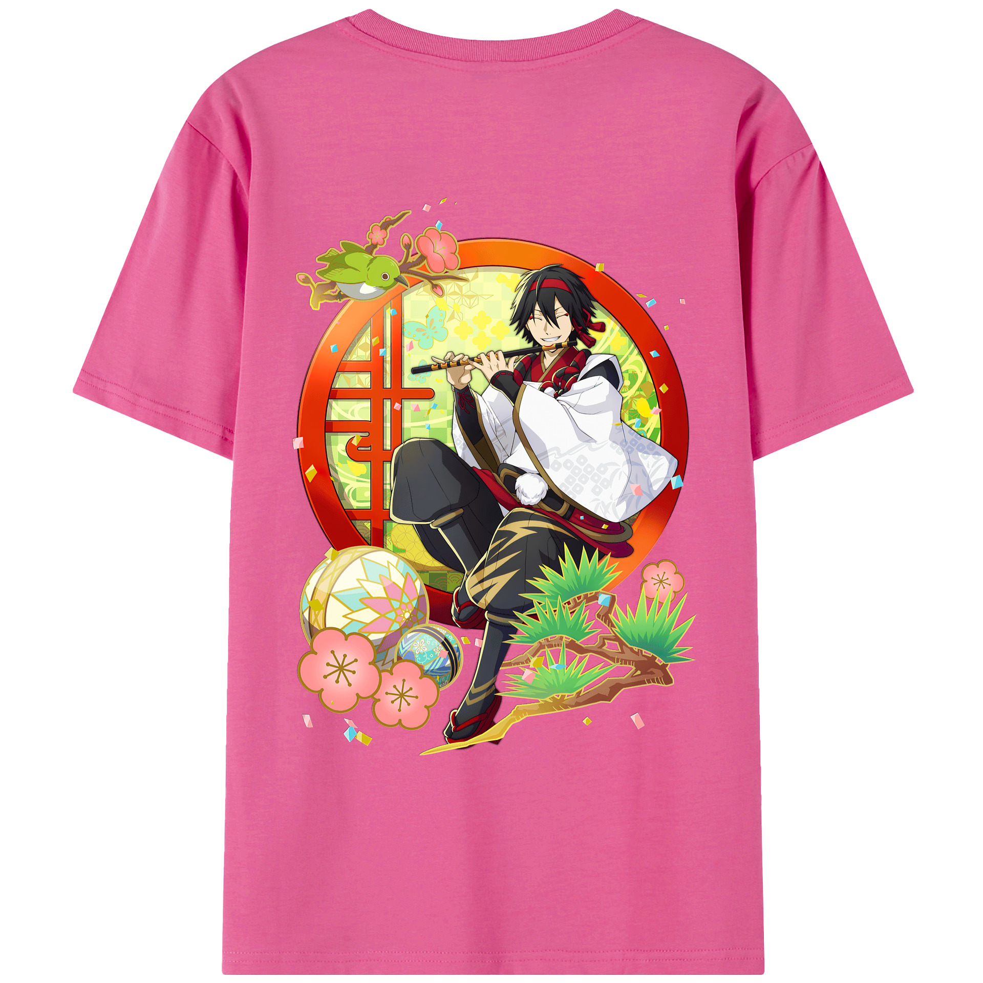 （画像用） 文豪ストレイドッグス Bungo Stray Dogs レディース半袖Tシャツ(バックプリント)