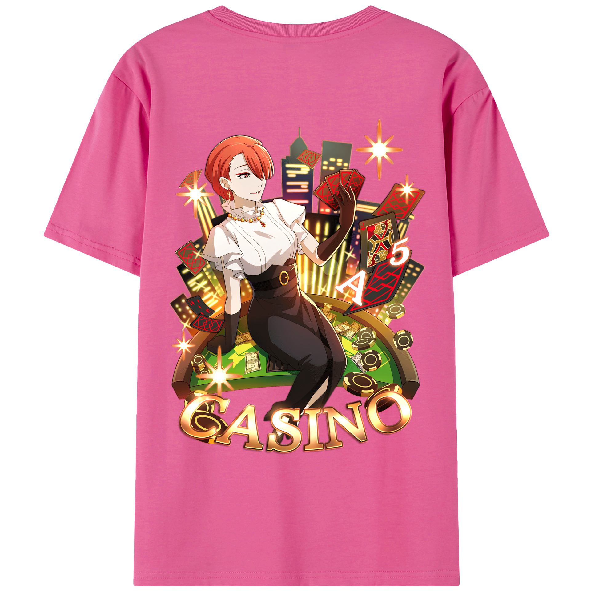 （画像用） 文豪ストレイドッグス Bungo Stray Dogs レディース半袖Tシャツ(バックプリント)