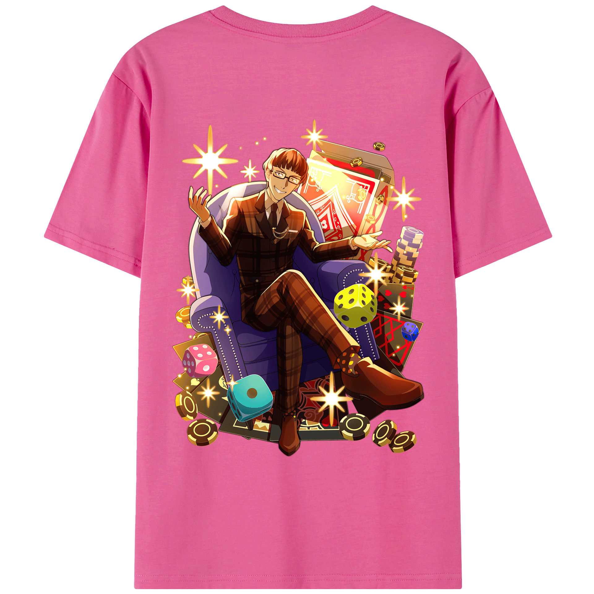 （画像用） 文豪ストレイドッグス Bungo Stray Dogs レディース半袖Tシャツ(バックプリント)