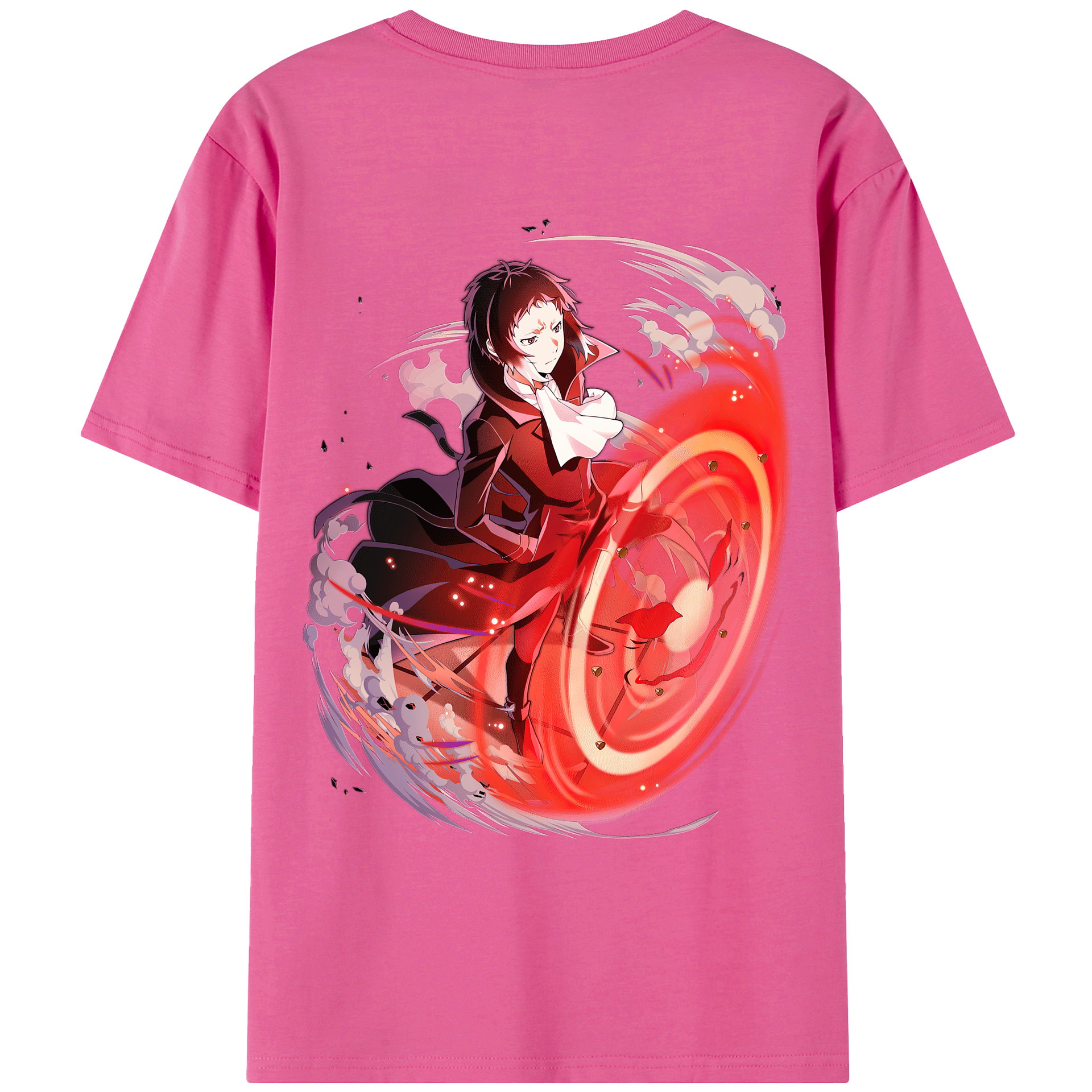 （画像用） 文豪ストレイドッグス Bungo Stray Dogs レディース半袖Tシャツ(バックプリント)
