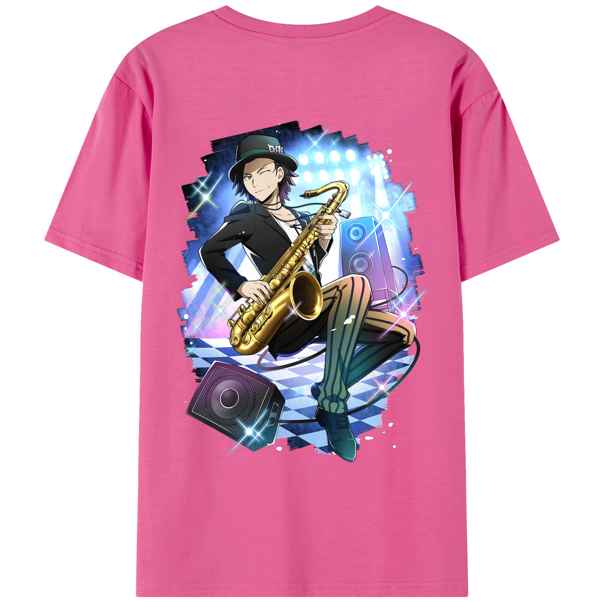 （画像用） 文豪ストレイドッグス Bungo Stray Dogs レディース半袖Tシャツ(バックプリント)