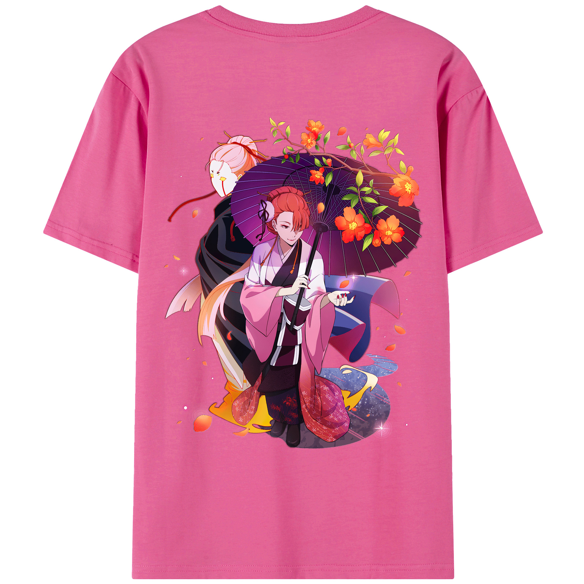 （画像用） 文豪ストレイドッグス Bungo Stray Dogs レディース半袖Tシャツ(バックプリント)
