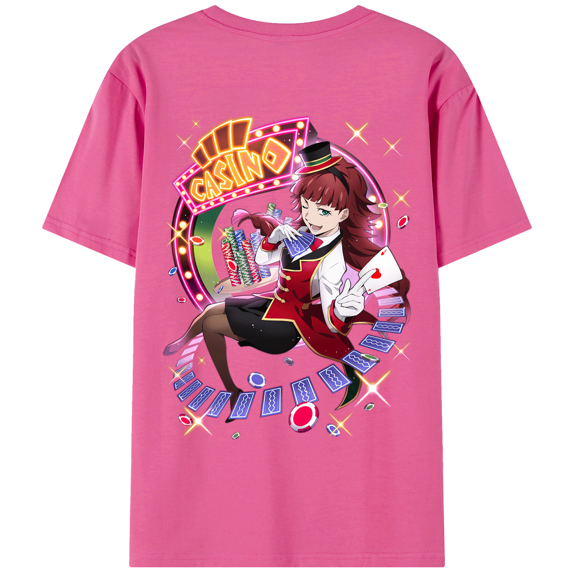 （画像用） 文豪ストレイドッグス Bungo Stray Dogs レディース半袖Tシャツ(バックプリント)