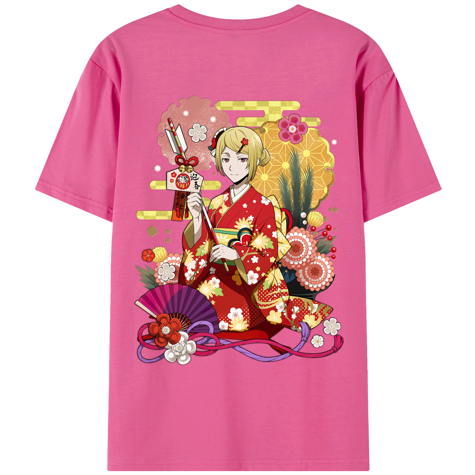 （画像用） 文豪ストレイドッグス Bungo Stray Dogs レディース半袖Tシャツ(バックプリント)