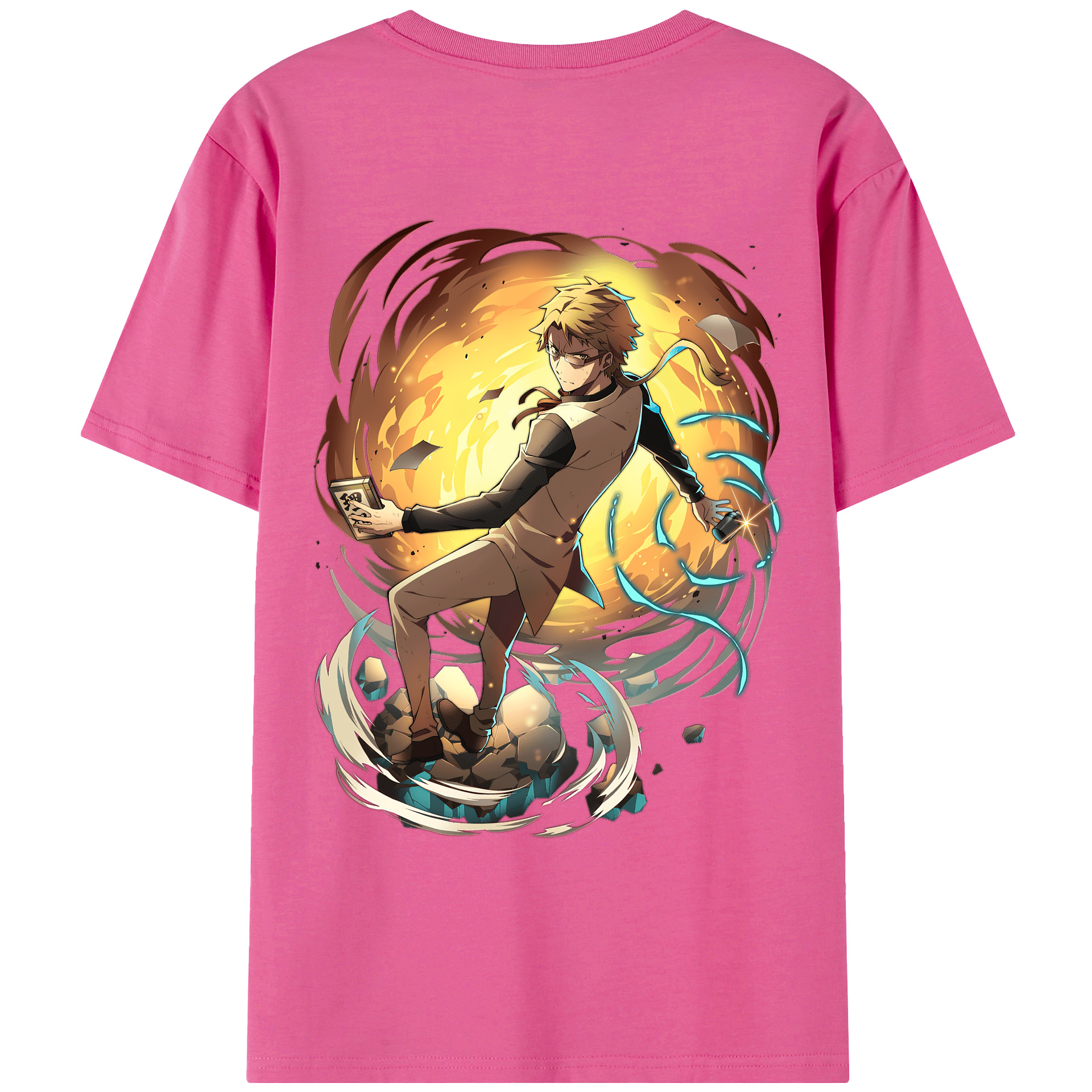 （画像用） 文豪ストレイドッグス Bungo Stray Dogs レディース半袖Tシャツ(バックプリント)