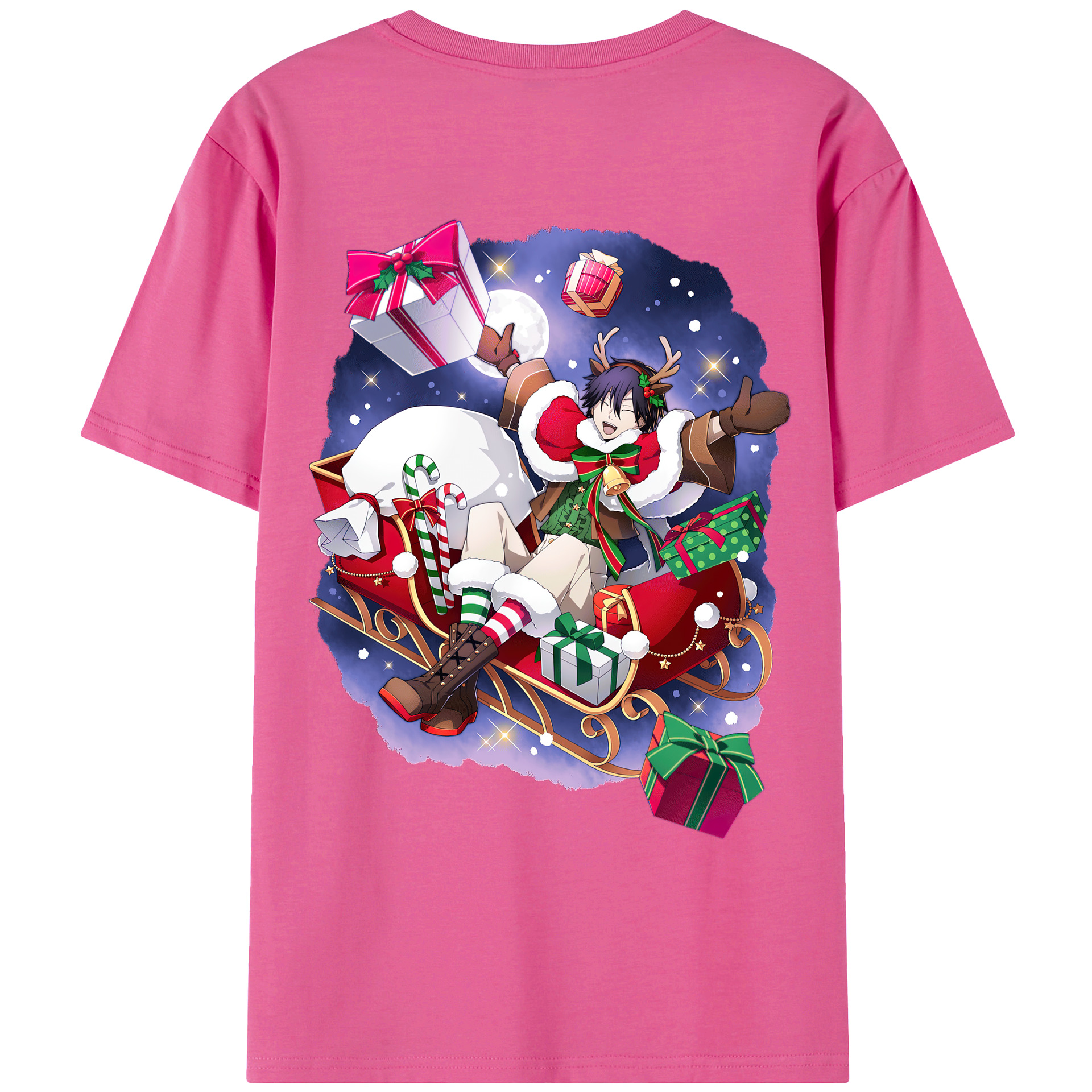 （画像用） 文豪ストレイドッグス Bungo Stray Dogs レディース半袖Tシャツ(バックプリント)