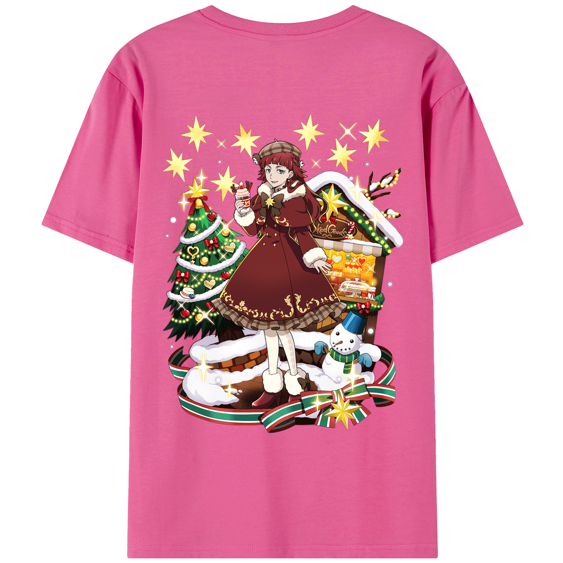 （画像用） 文豪ストレイドッグス Bungo Stray Dogs レディース半袖Tシャツ(バックプリント)