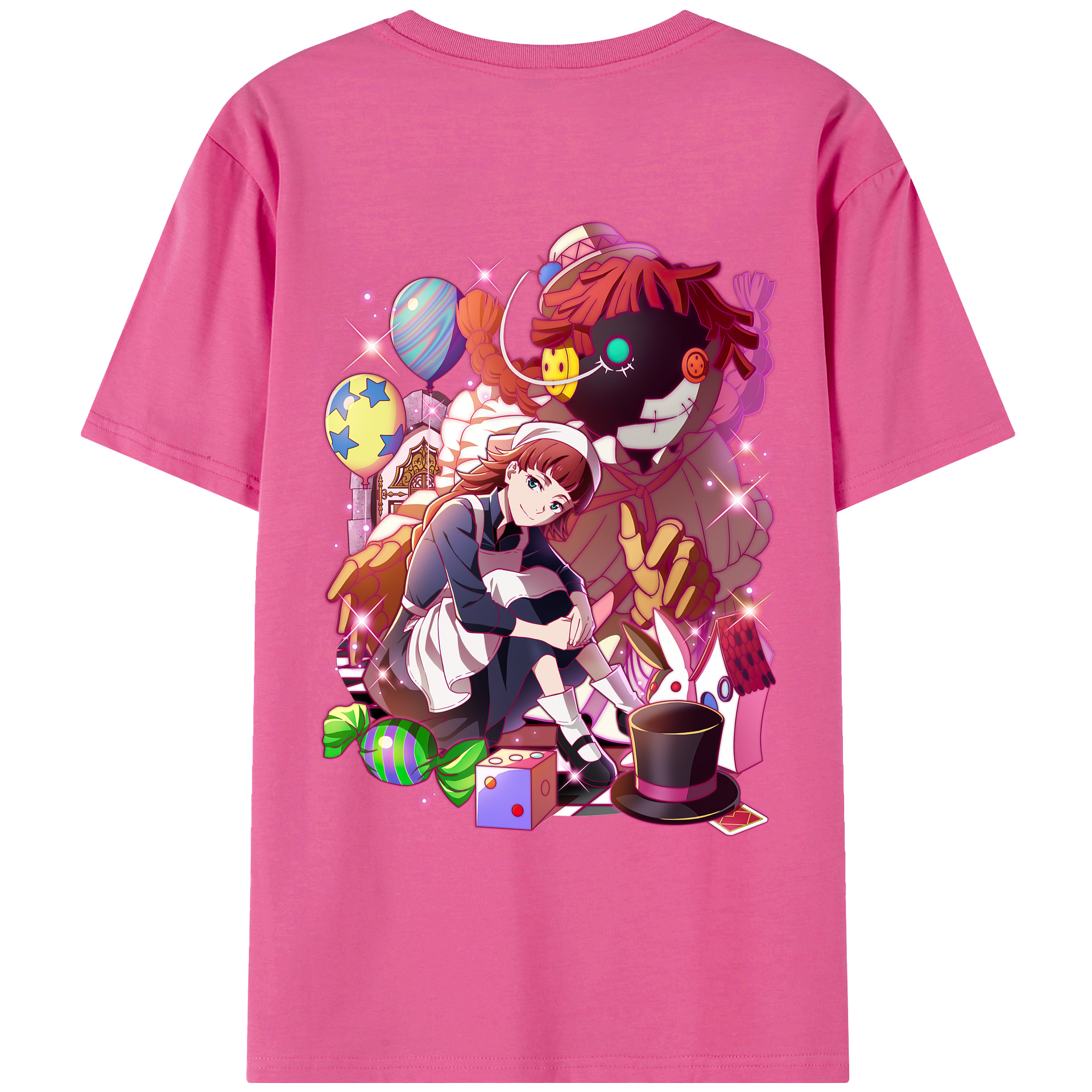 （画像用） 文豪ストレイドッグス Bungo Stray Dogs レディース半袖Tシャツ(バックプリント)