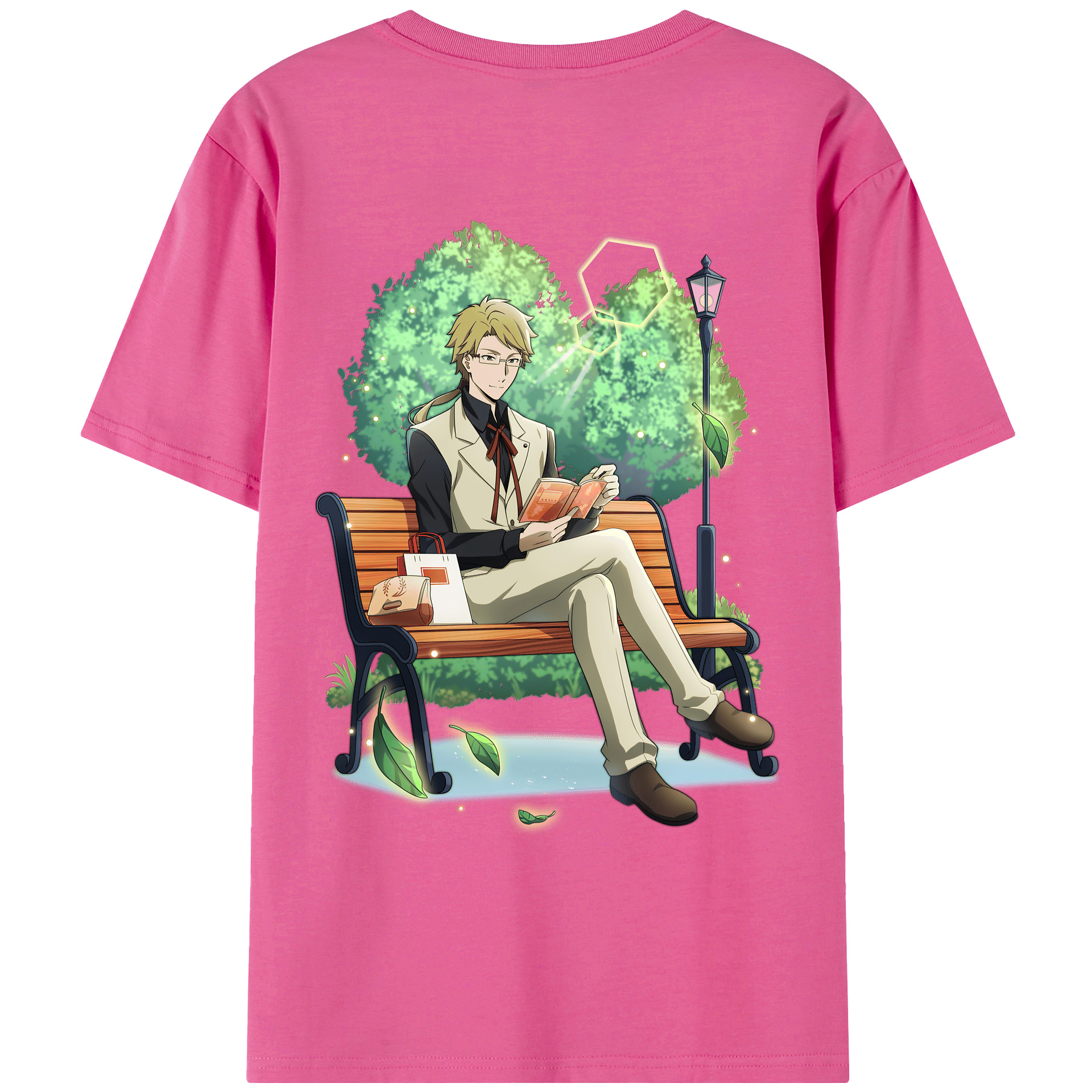 （画像用） 文豪ストレイドッグス Bungo Stray Dogs レディース半袖Tシャツ(バックプリント)