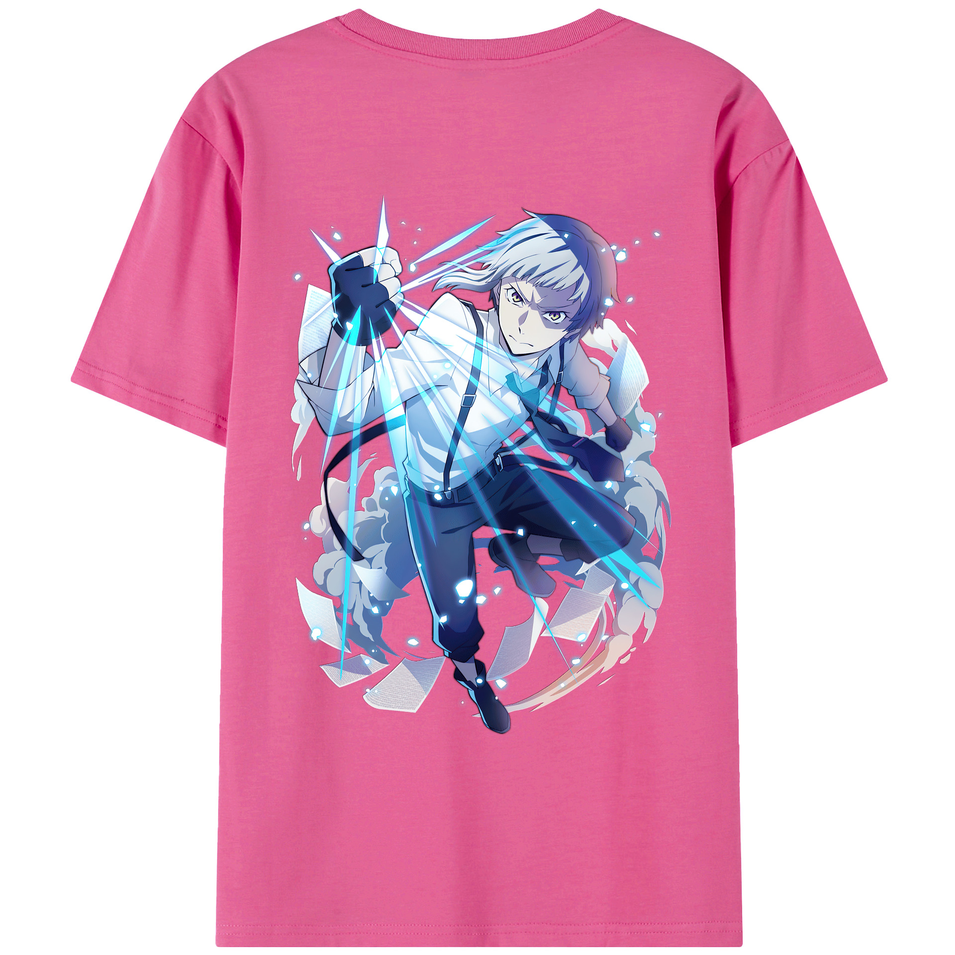（画像用） 文豪ストレイドッグス Bungo Stray Dogs レディース半袖Tシャツ(バックプリント)