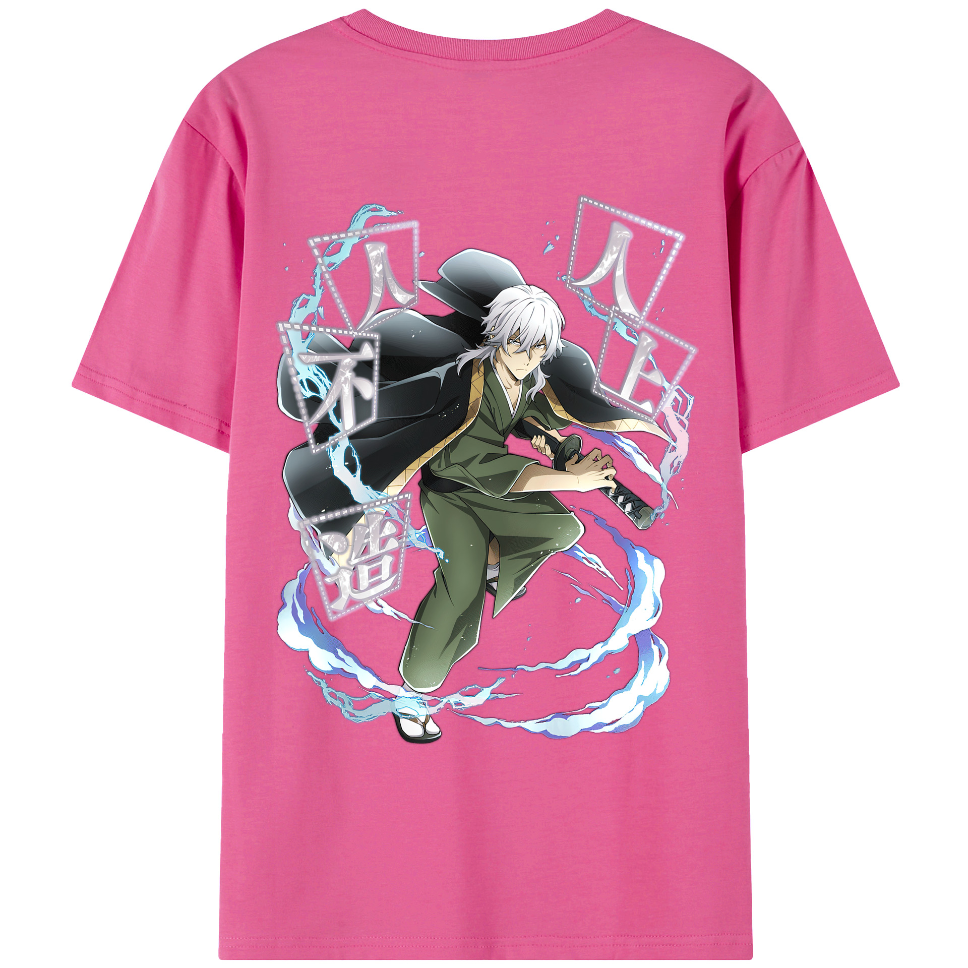 （画像用） 文豪ストレイドッグス Bungo Stray Dogs レディース半袖Tシャツ(バックプリント)