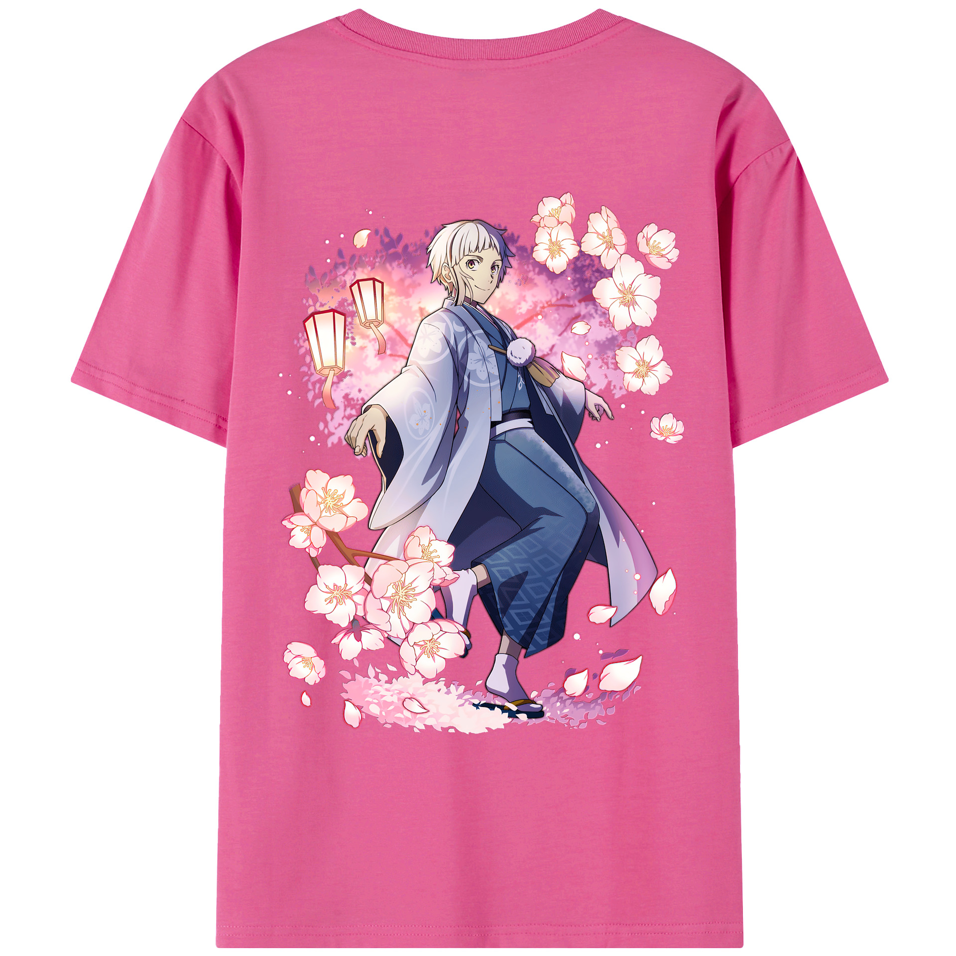 （画像用） 文豪ストレイドッグス Bungo Stray Dogs レディース半袖Tシャツ(バックプリント)
